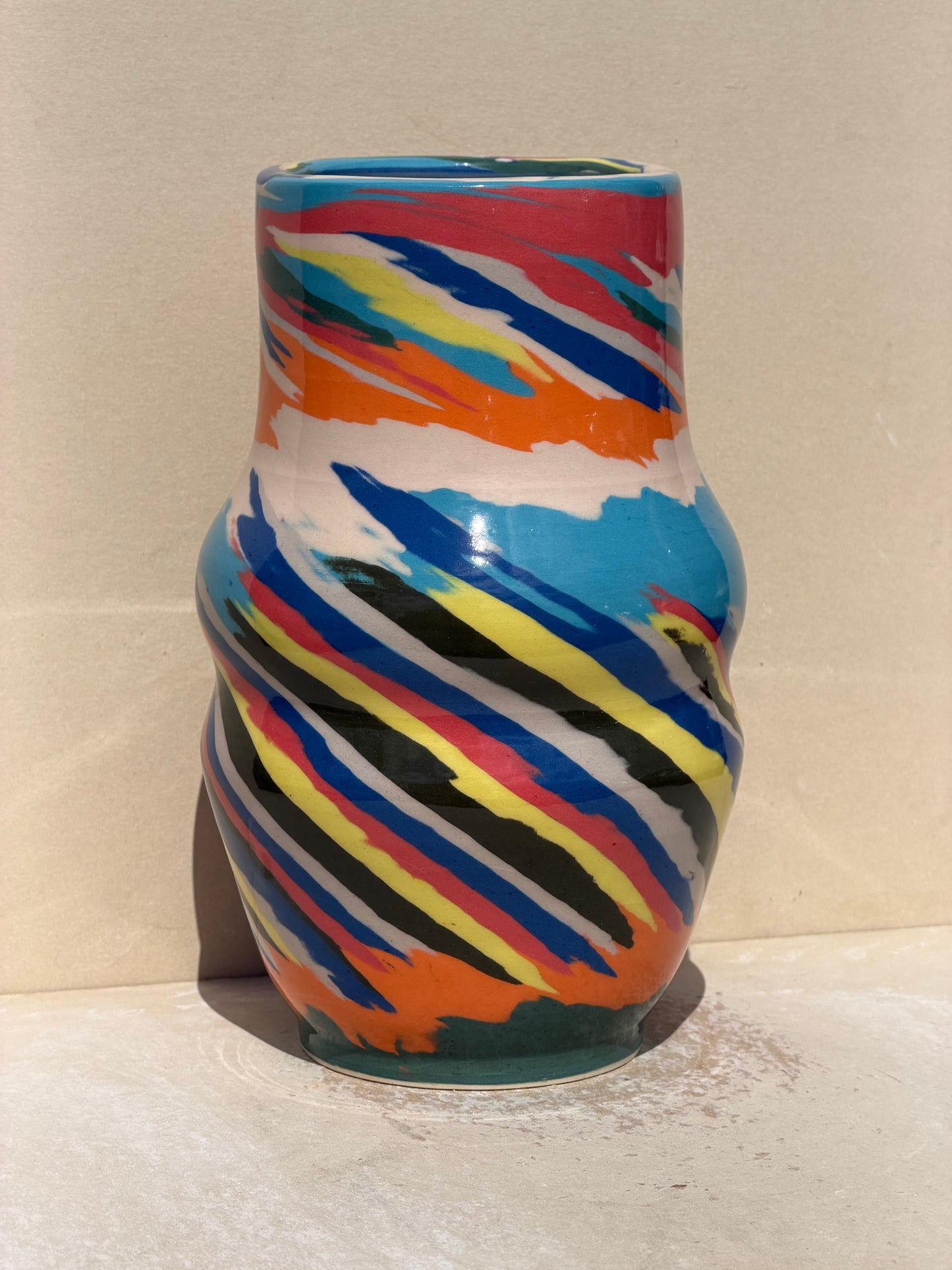 Vibrant Colored Vase