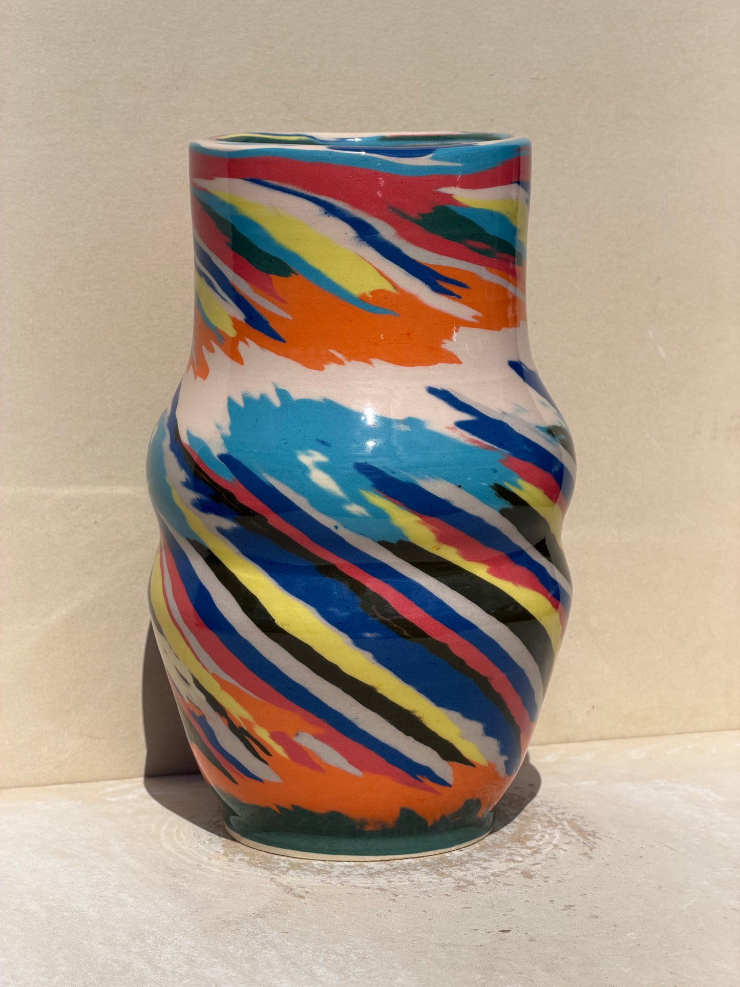 Vibrant Colored Vase