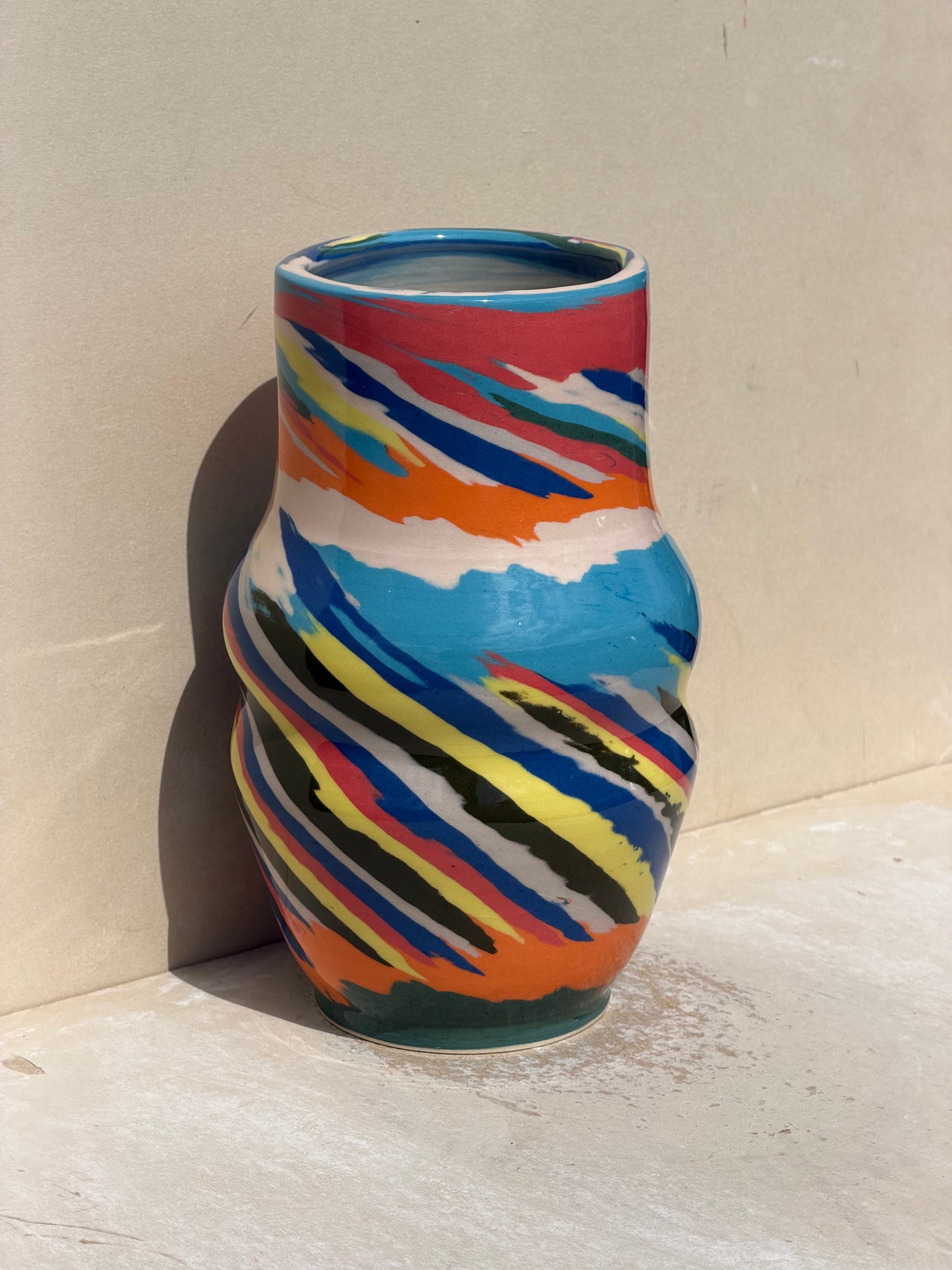 Vibrant Colored Vase