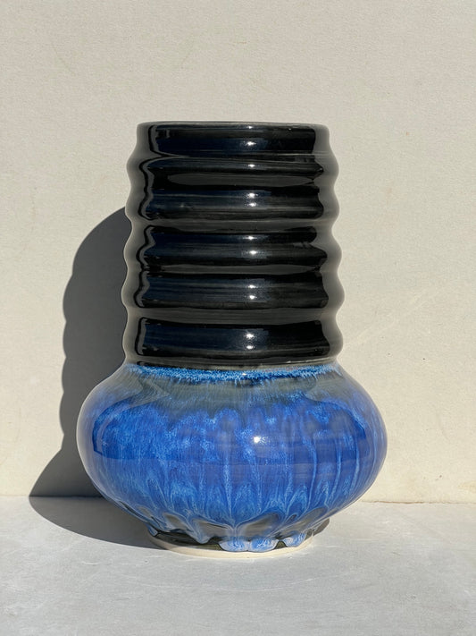 Blue Melt Vase