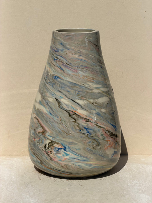 Scrap Marbled Vase