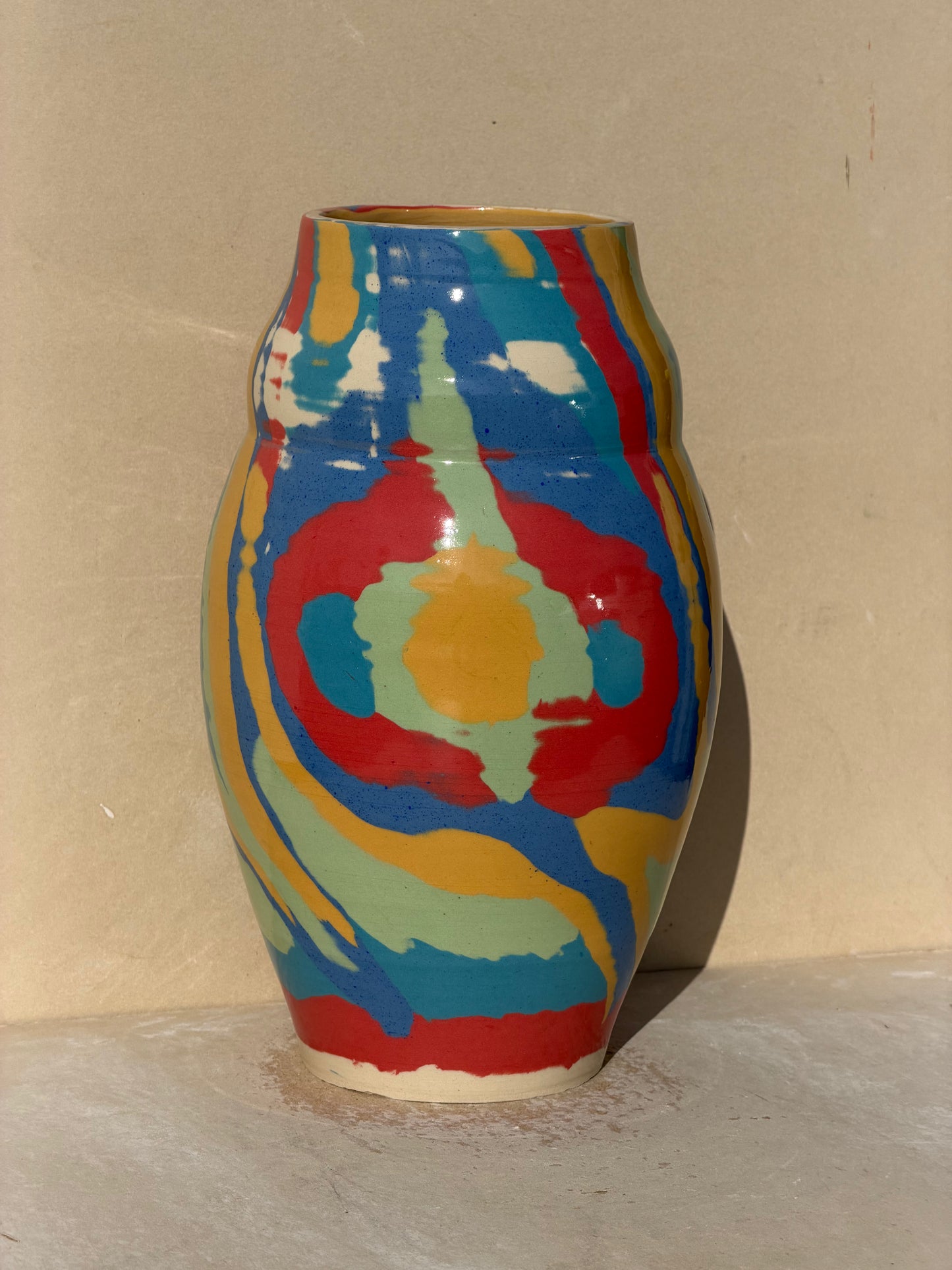 Carved Pattern Vase