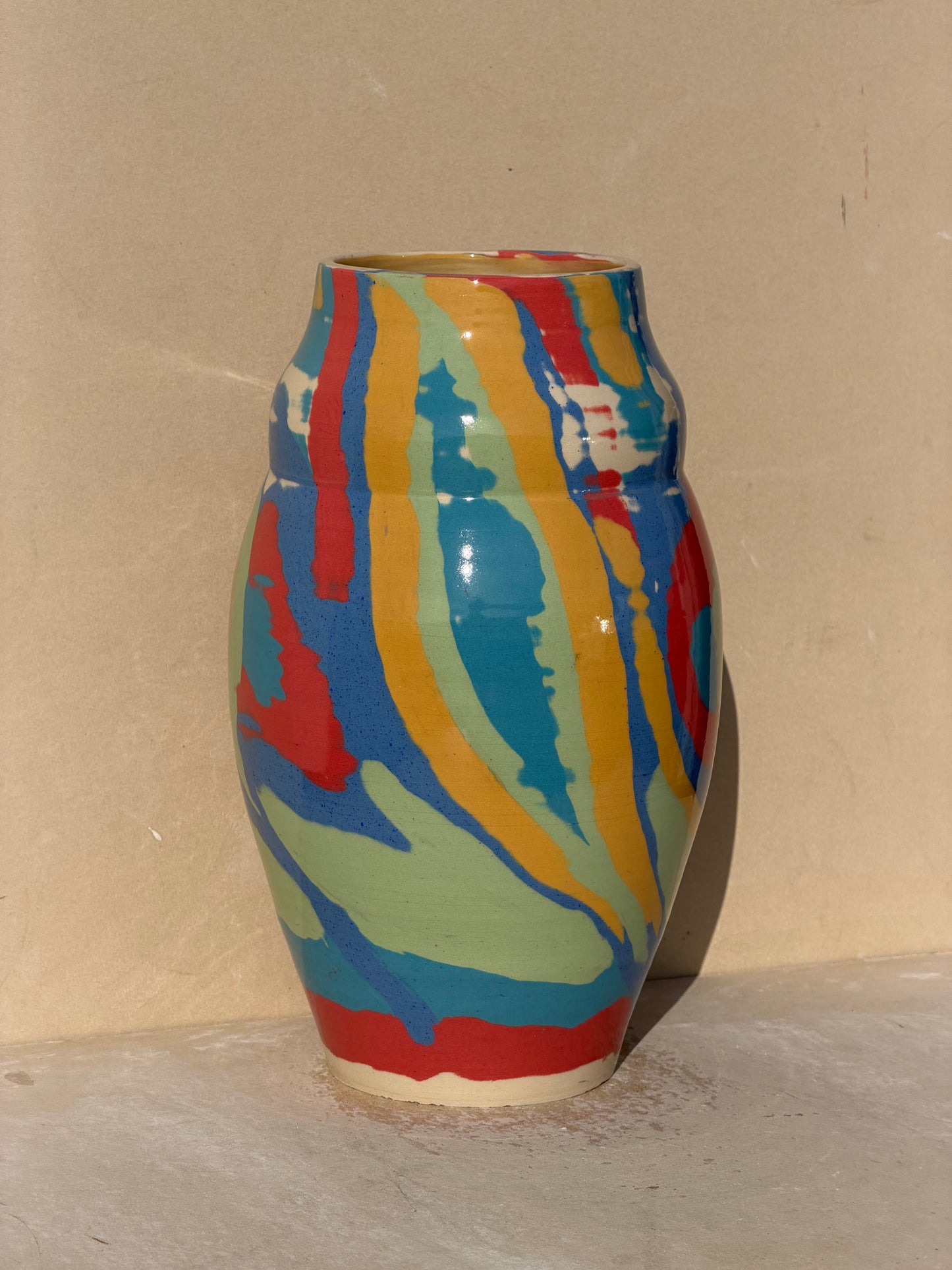 Carved Pattern Vase