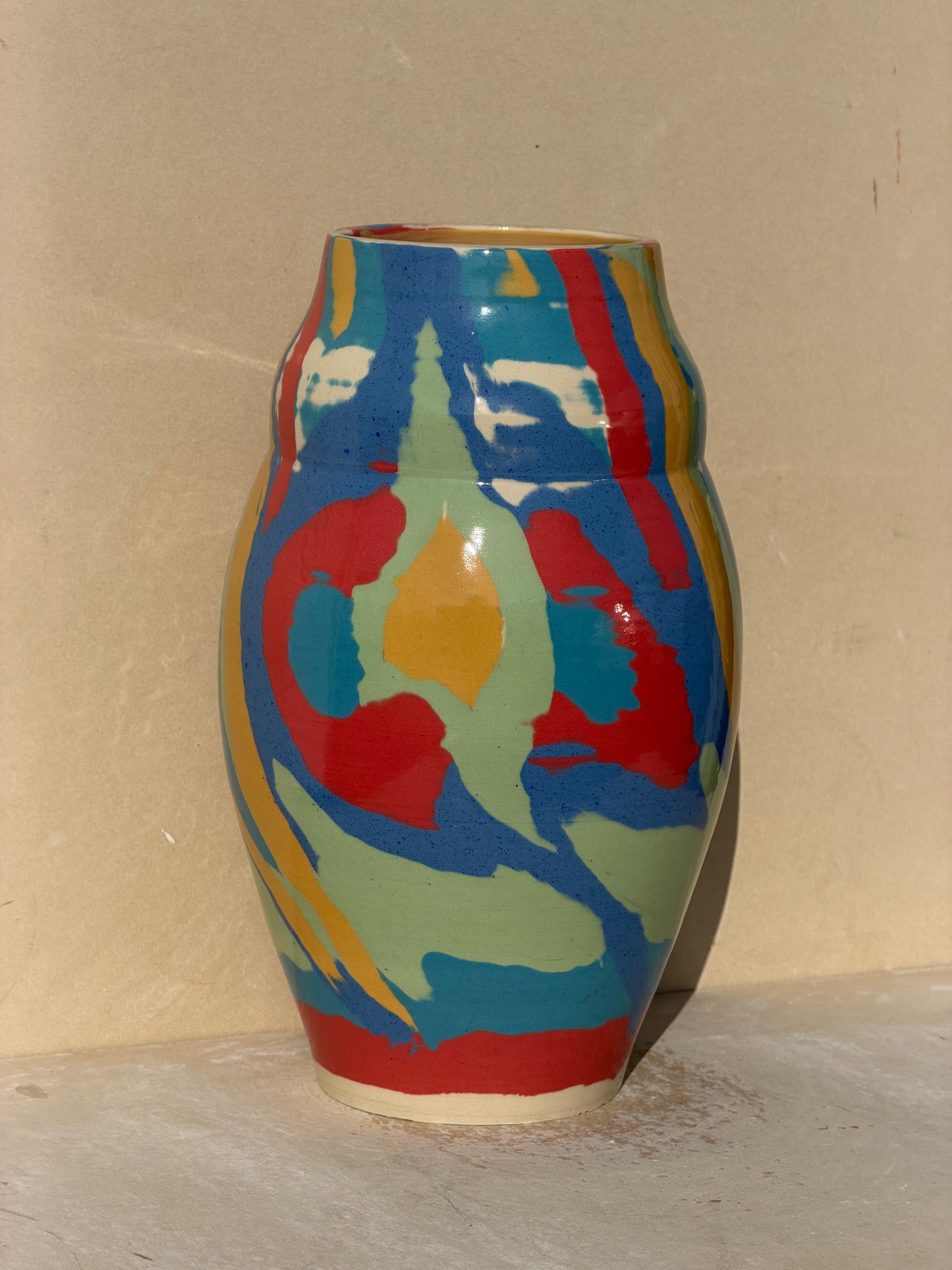 Carved Pattern Vase