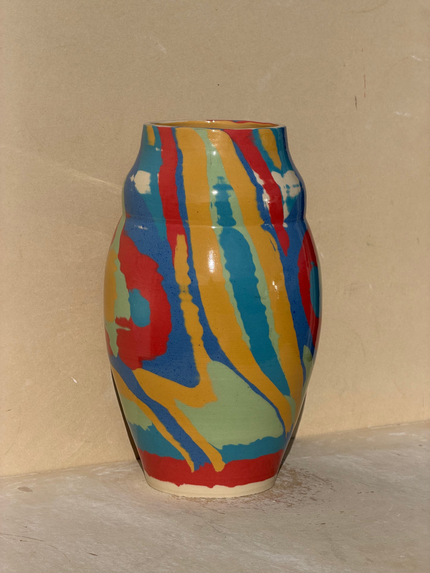 Carved Pattern Vase