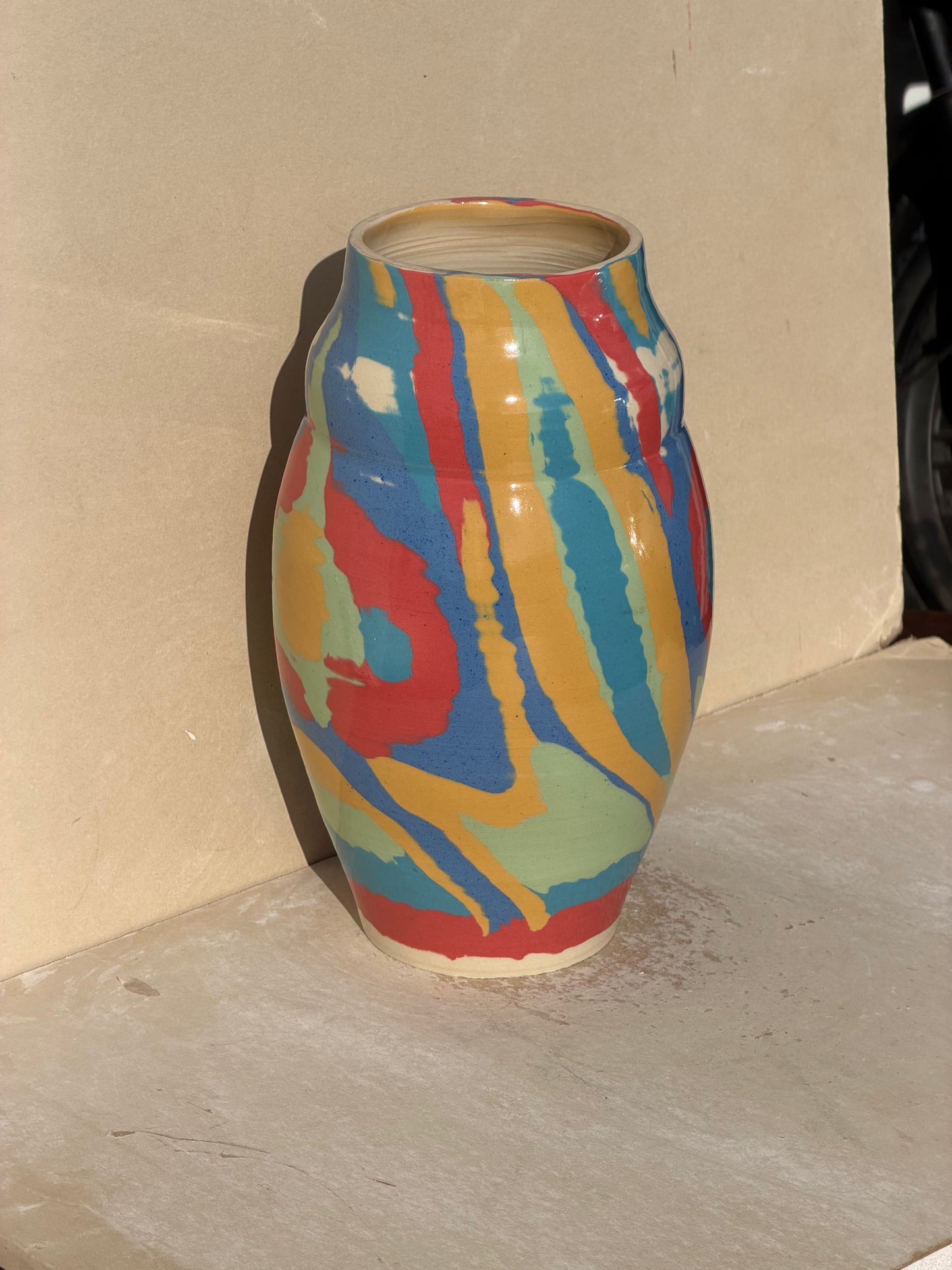 Carved Pattern Vase