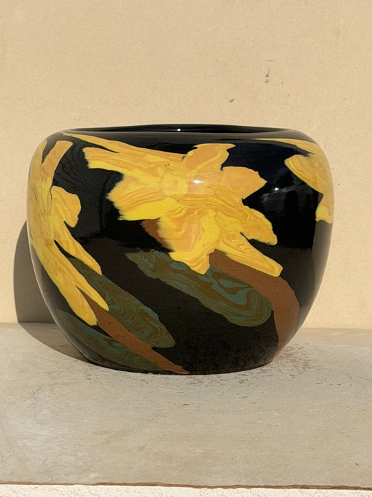Nerikomi Flower Vase