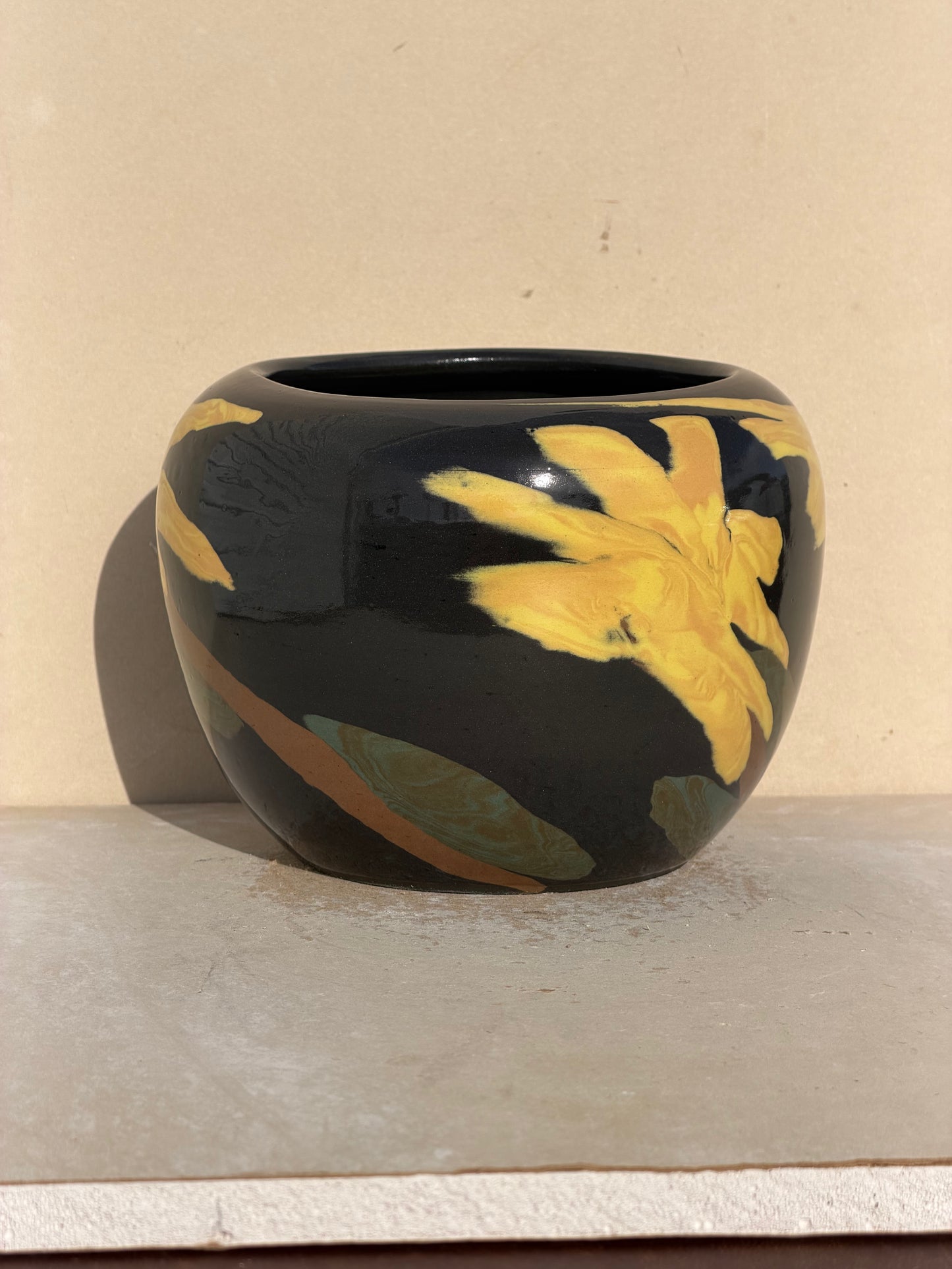 Nerikomi Flower Vase
