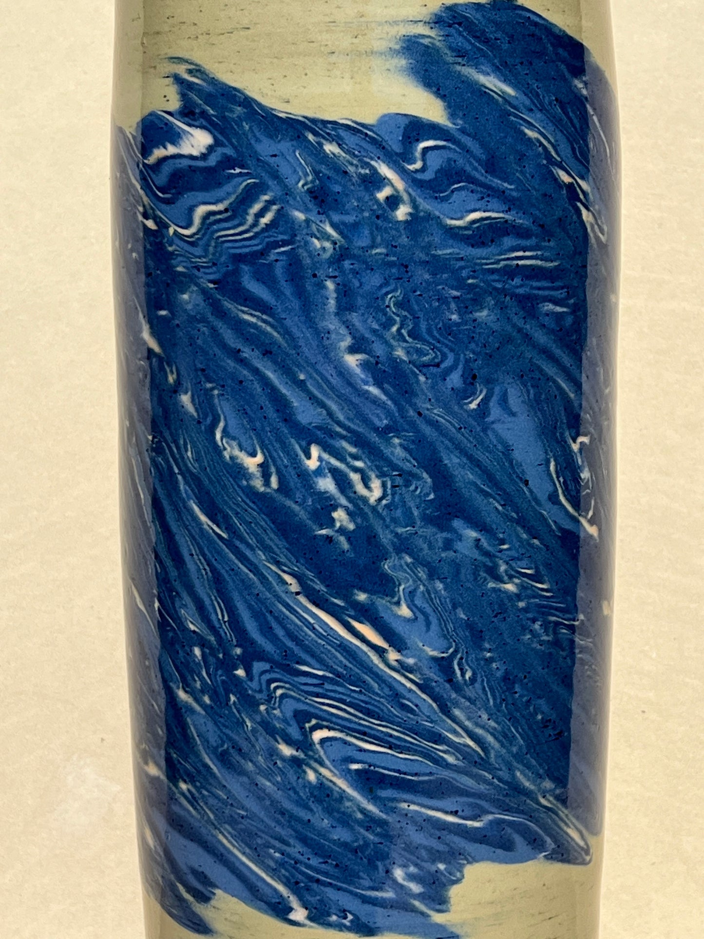 Mint Green Nerikomi Vase