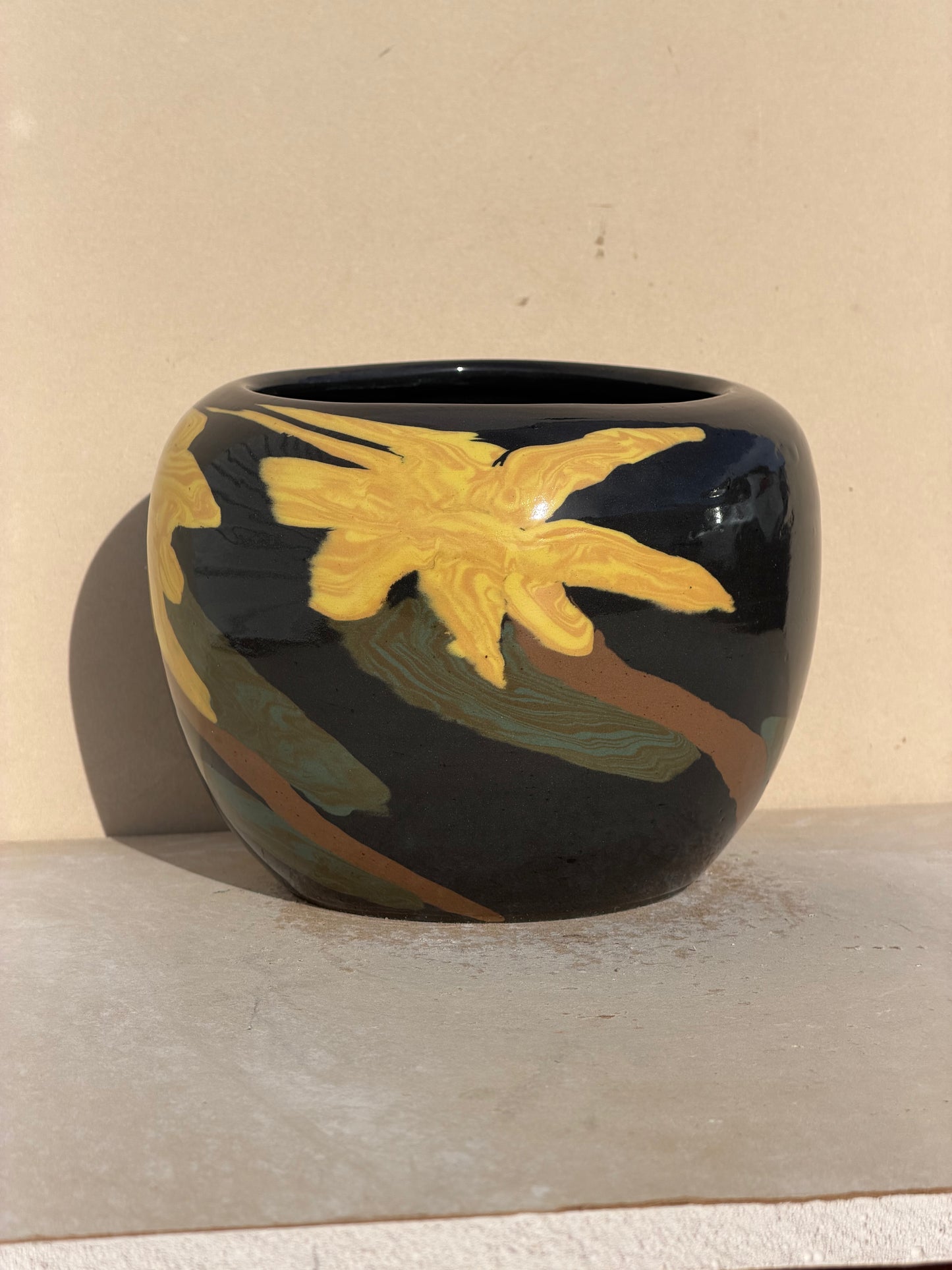 Nerikomi Flower Vase