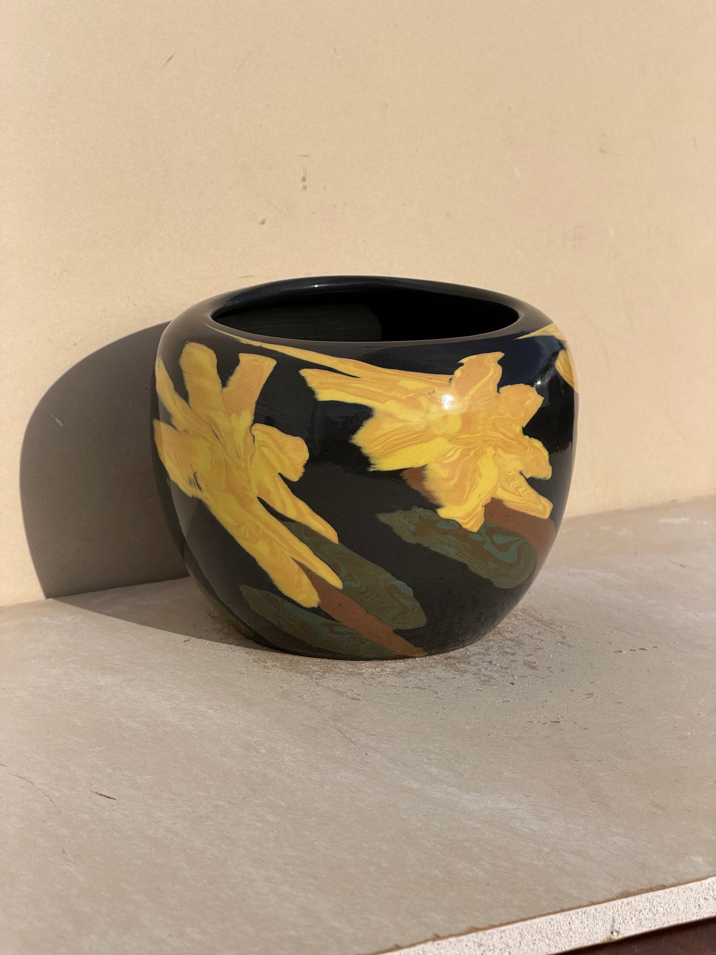 Nerikomi Flower Vase