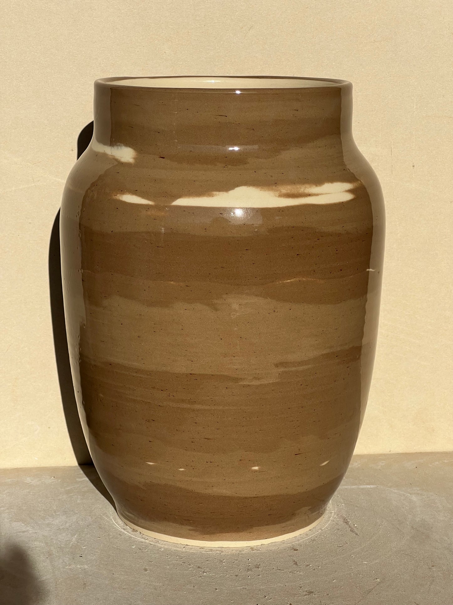 Brown Gradient Vase