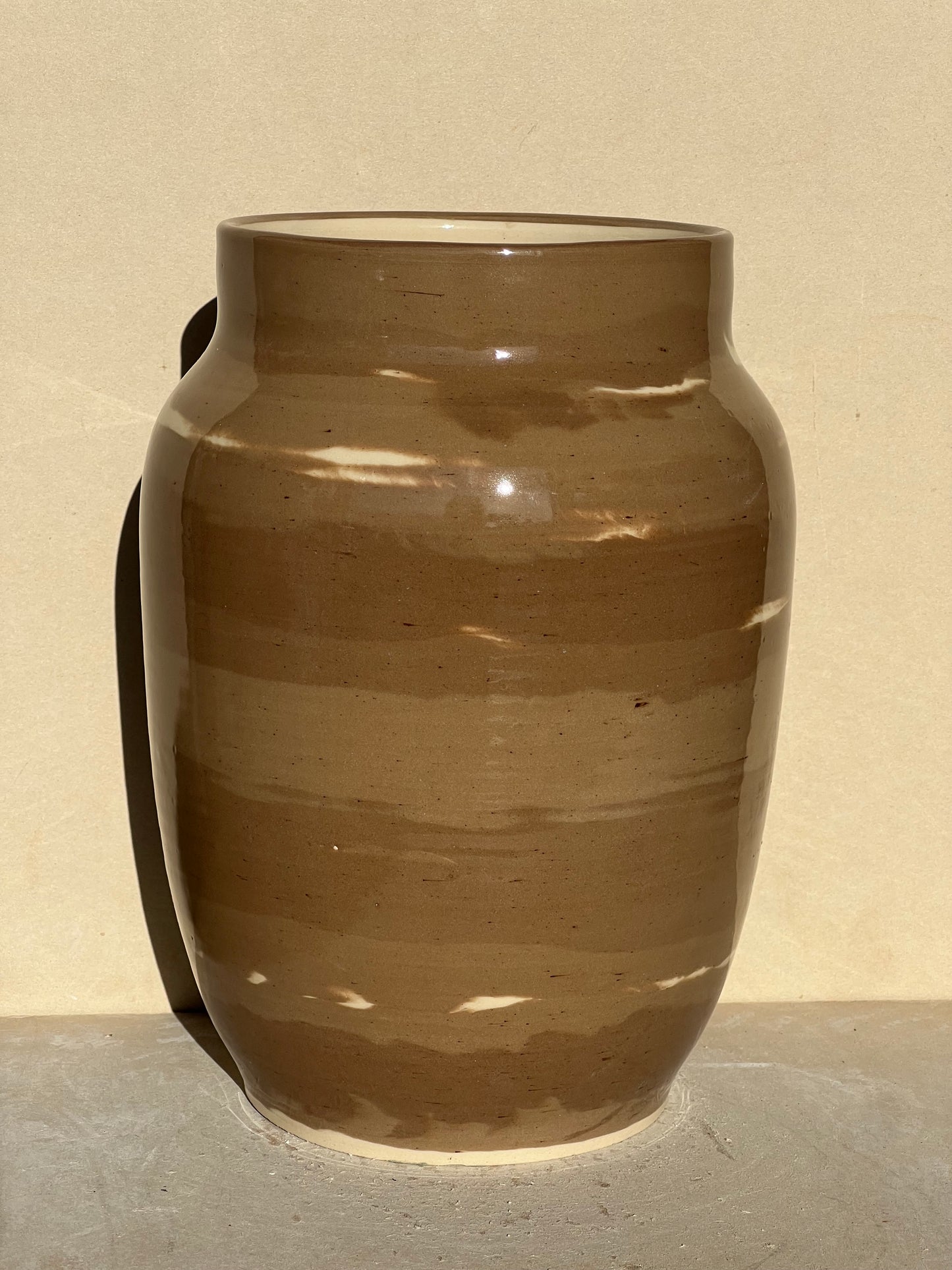 Brown Gradient Vase
