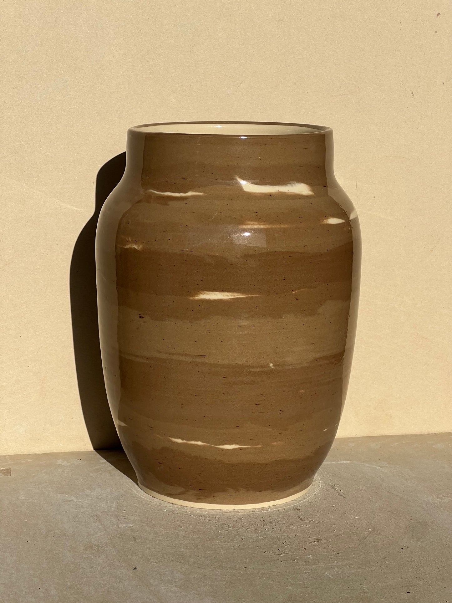Brown Gradient Vase