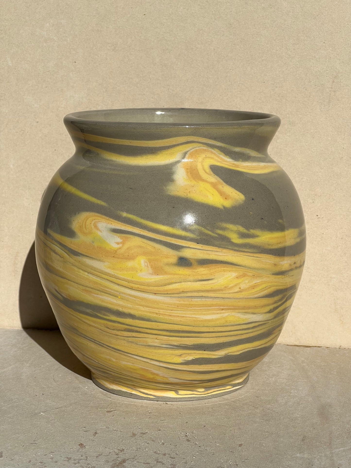 All Yellow Vase
