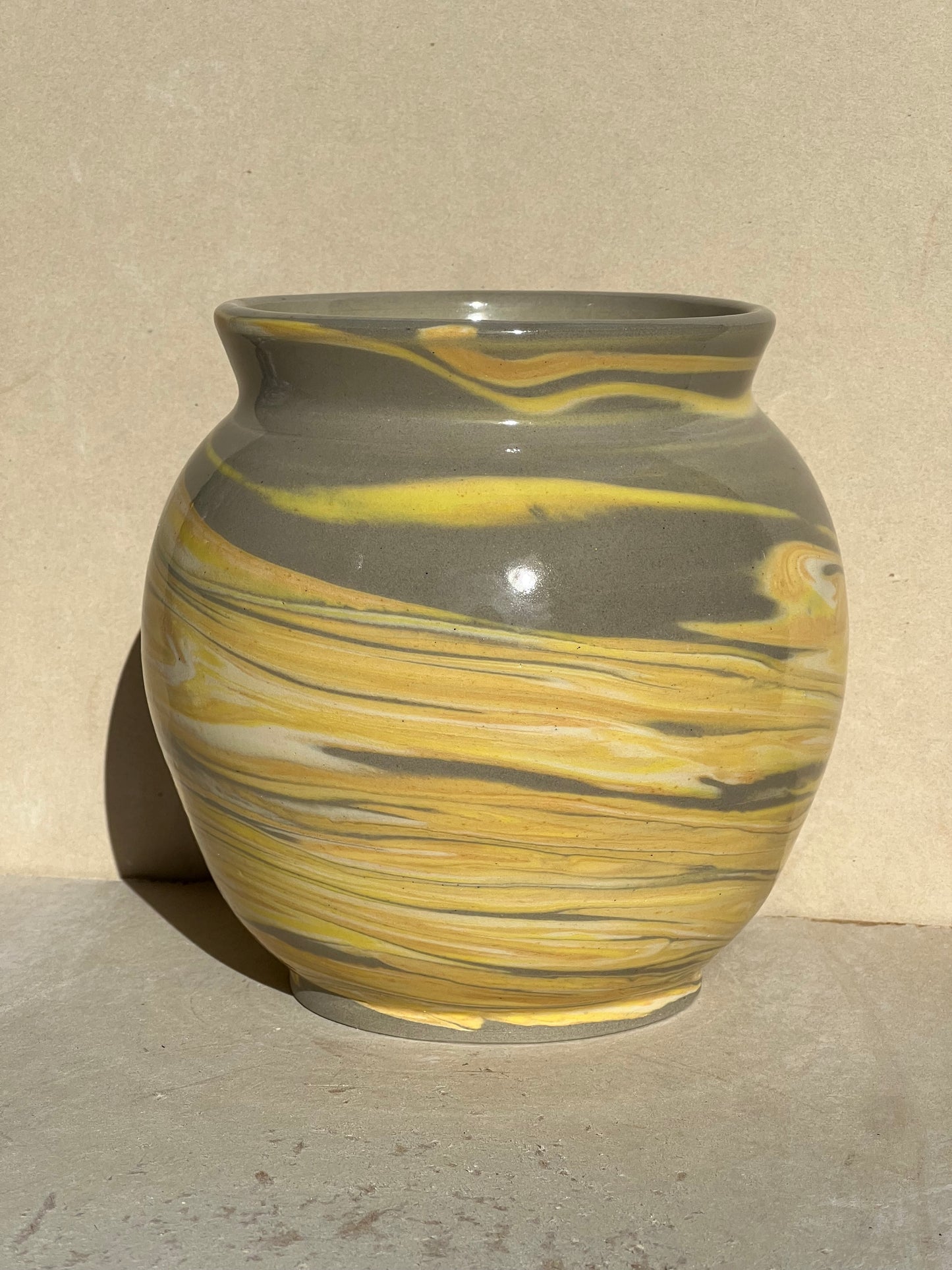 All Yellow Vase