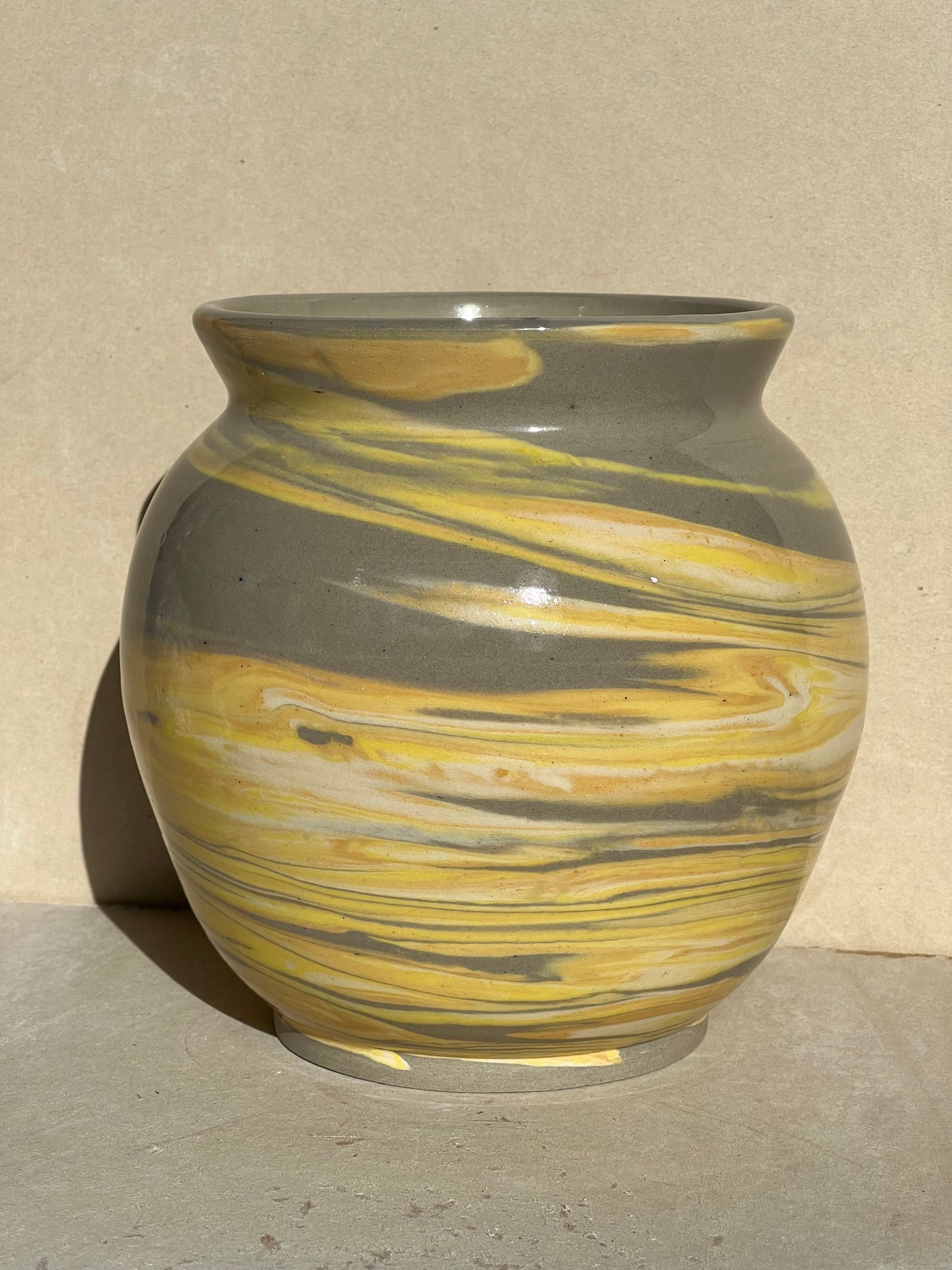 All Yellow Vase