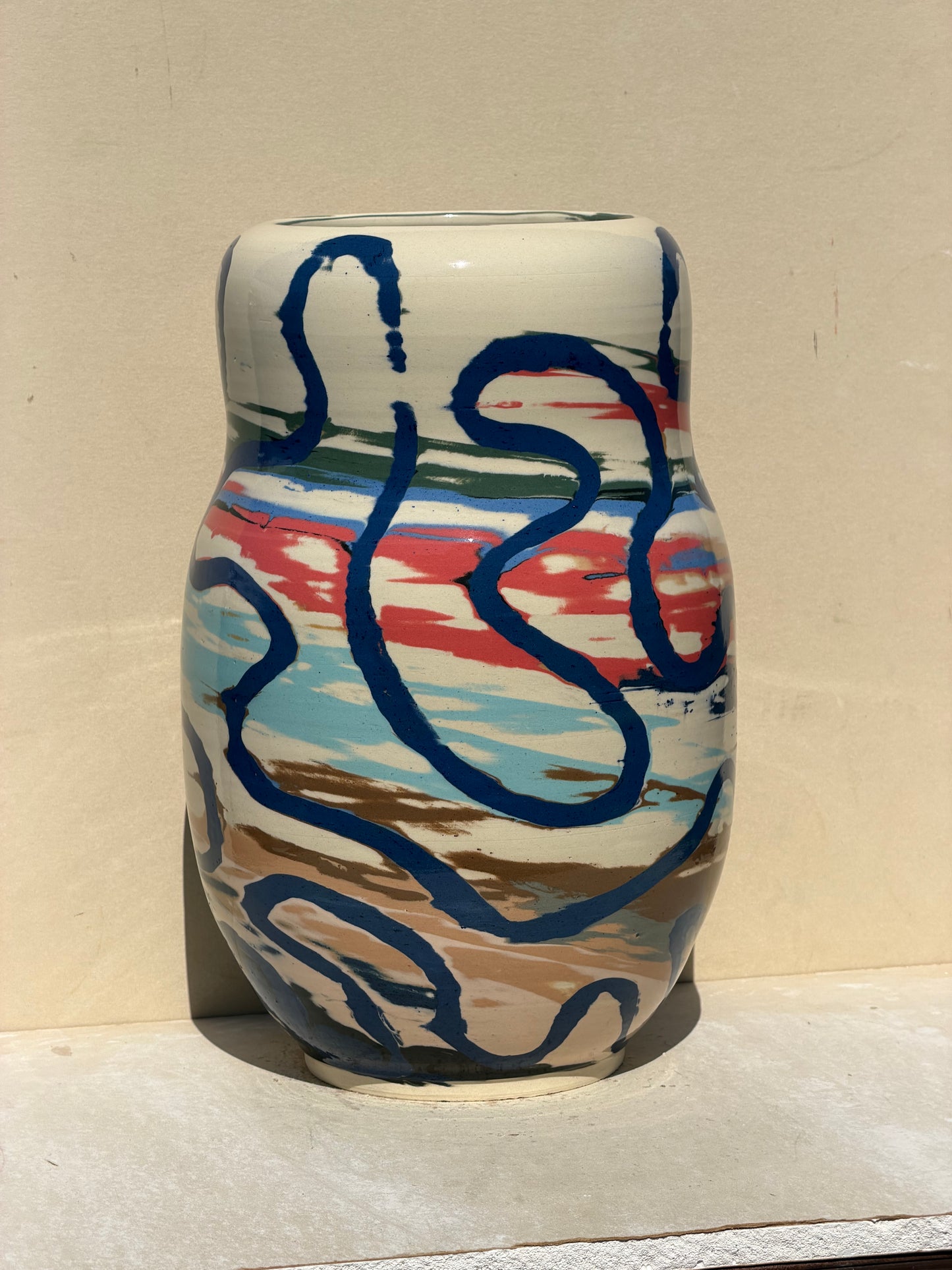 Carved Line Vase