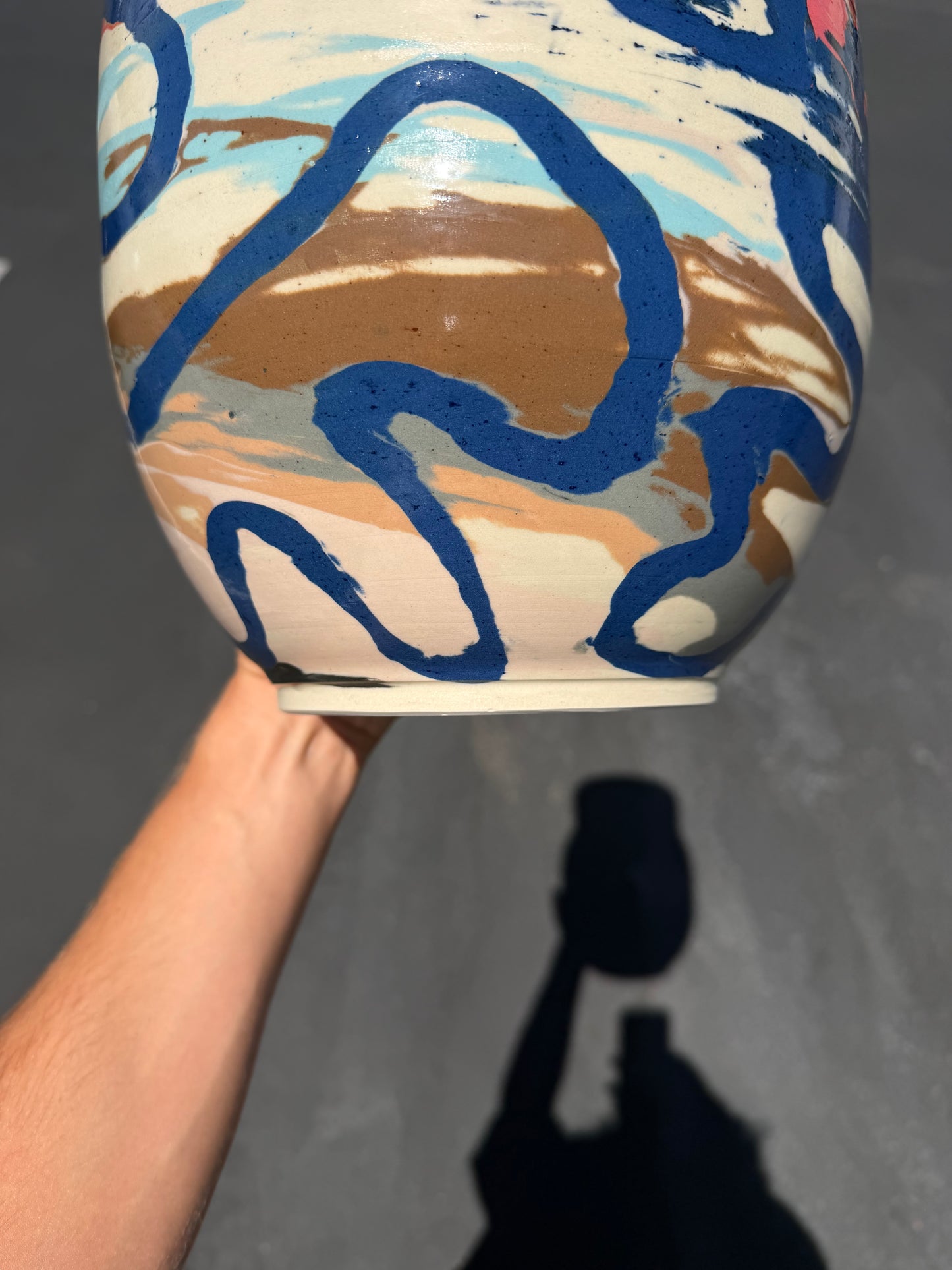 Carved Line Vase