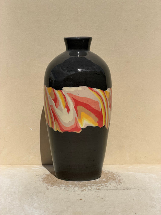 Black Nerikomi Band Bottle