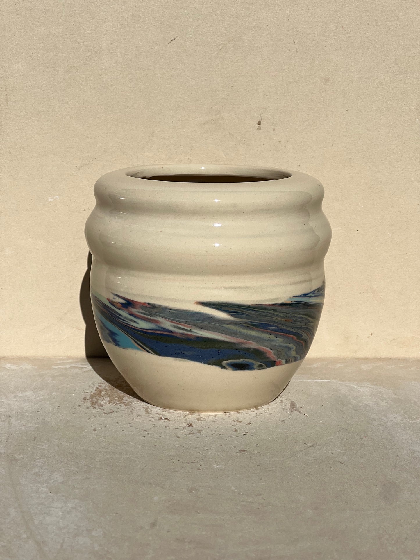 Marbled 23 Color Vase
