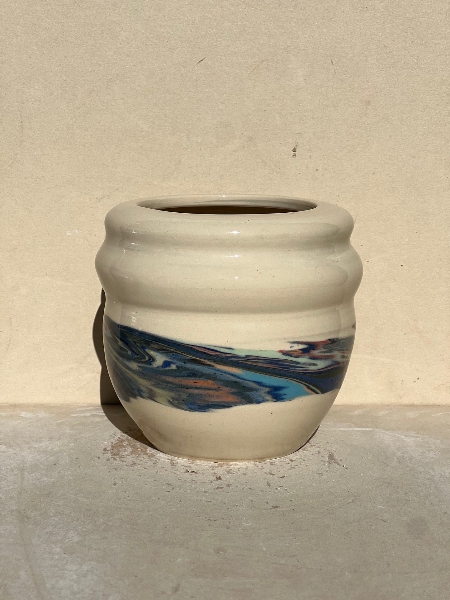 Marbled 23 Color Vase
