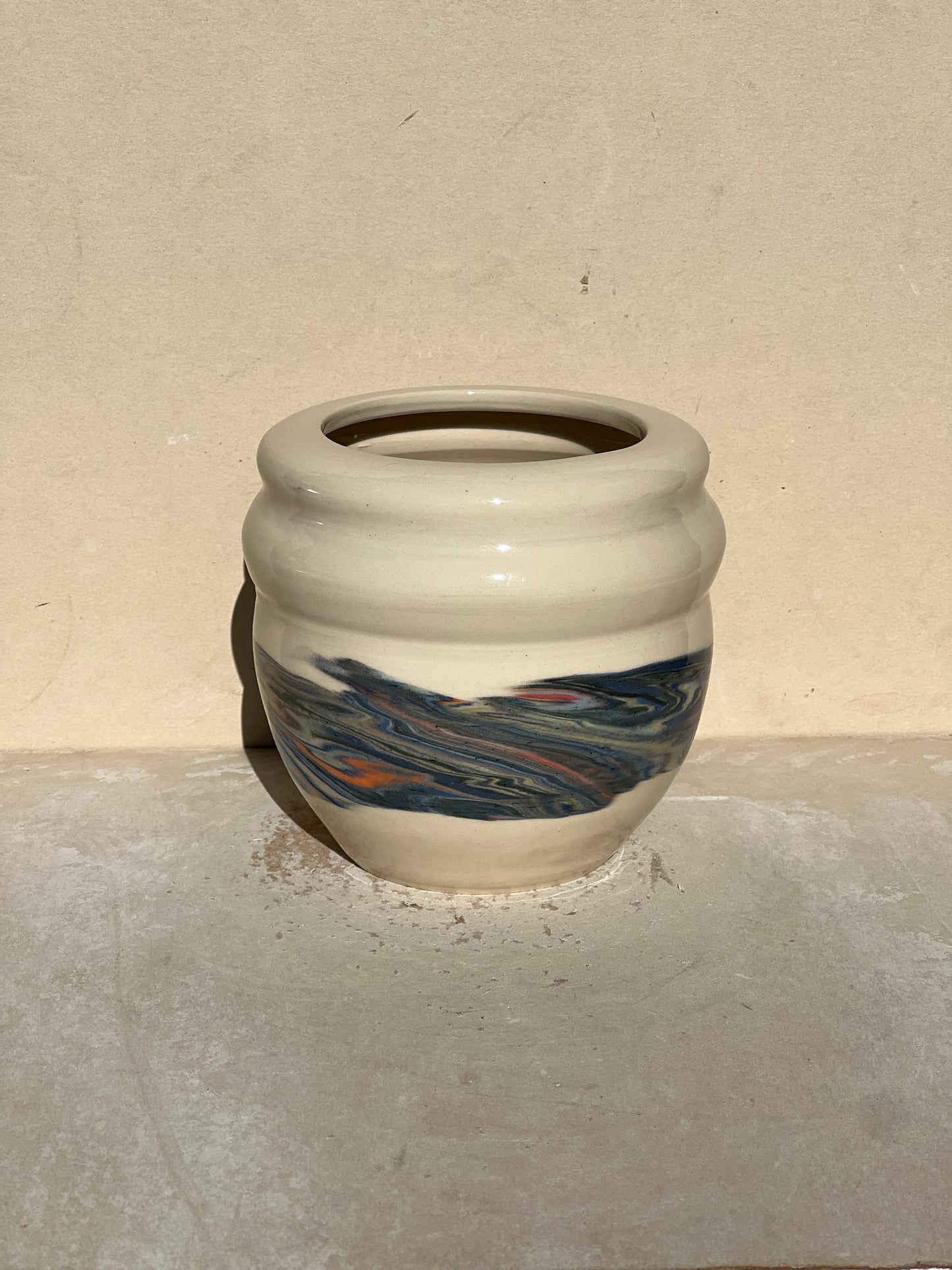 Marbled 23 Color Vase