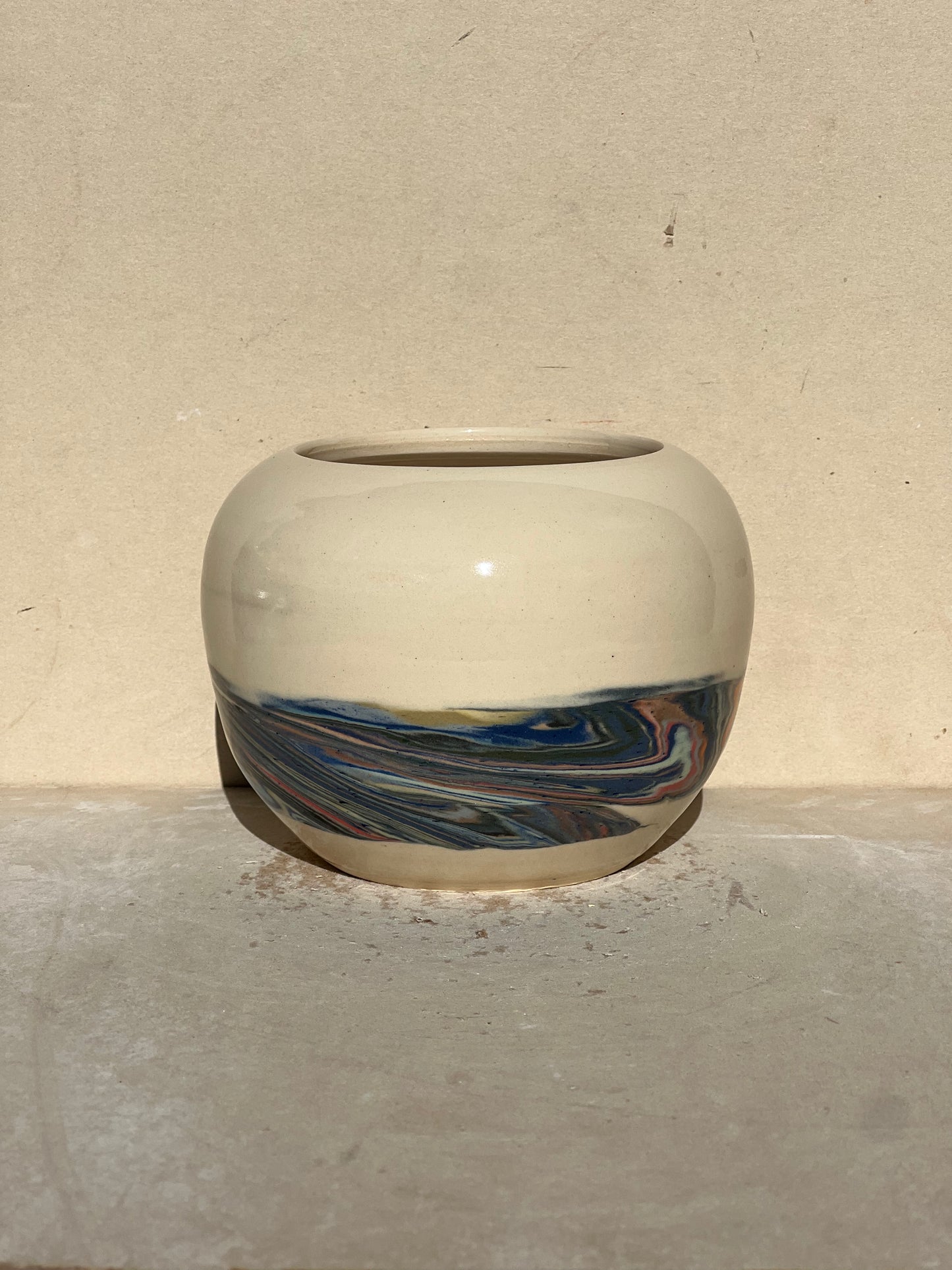 Marbled 23 Color Vase
