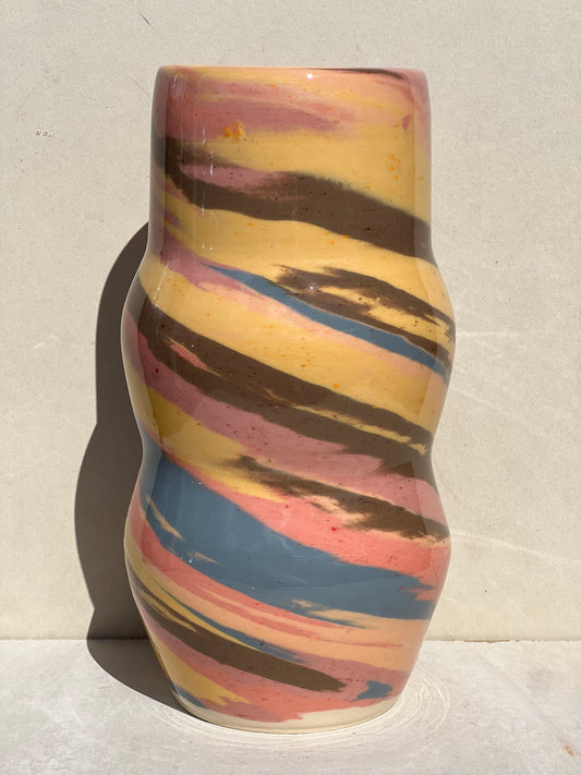 Tall Pink Vase