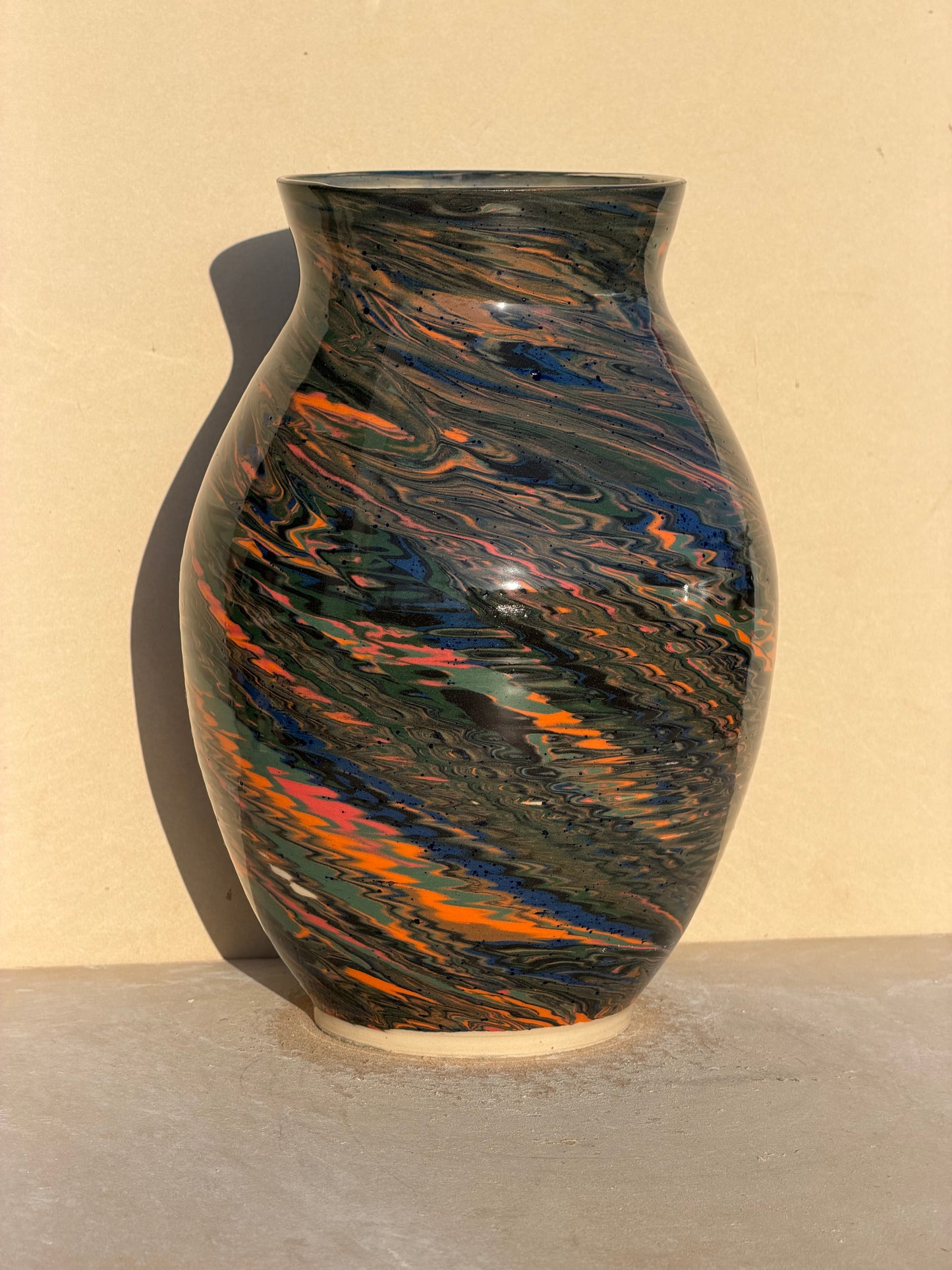 Marbled Vase