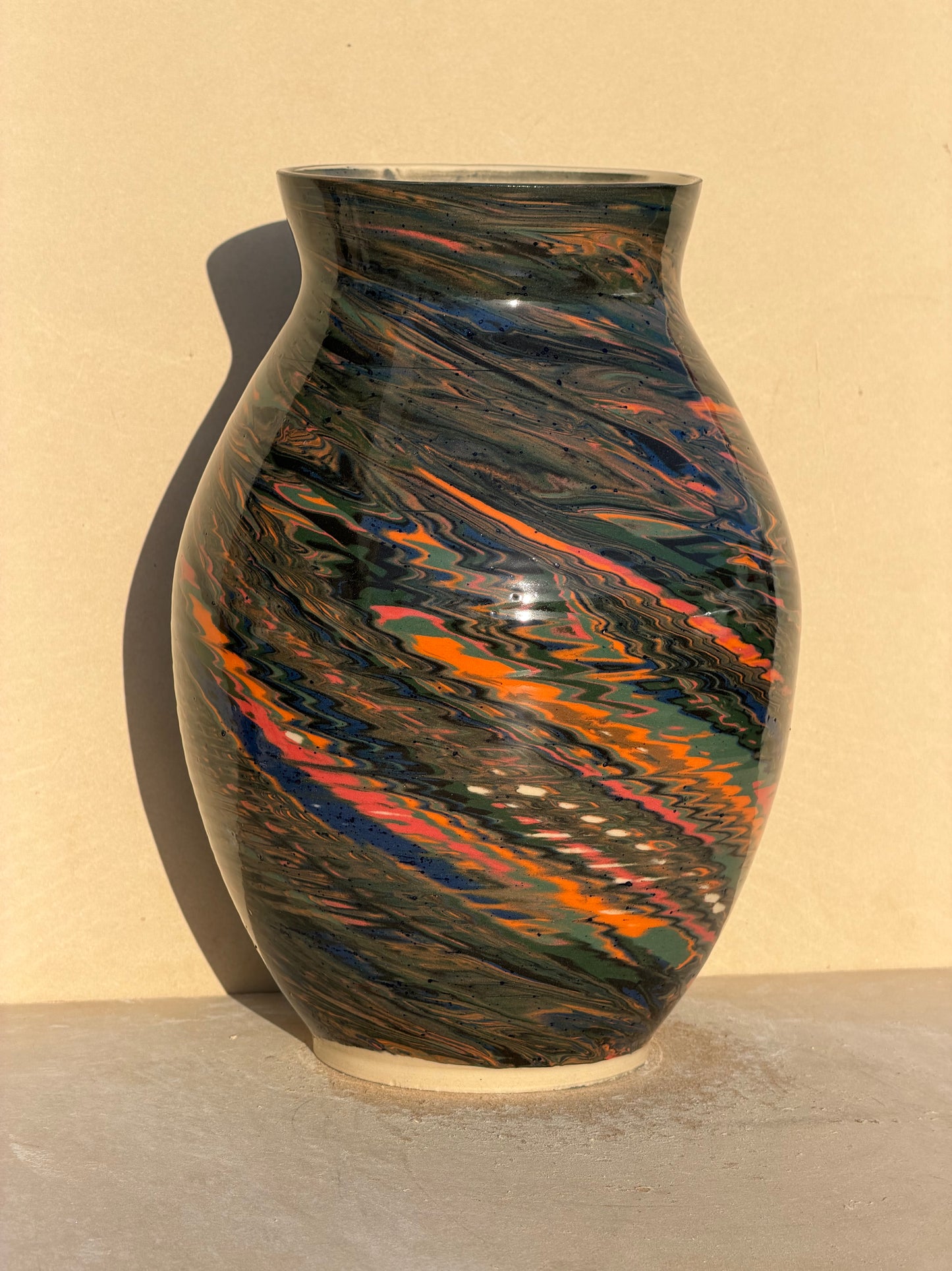 Marbled Vase