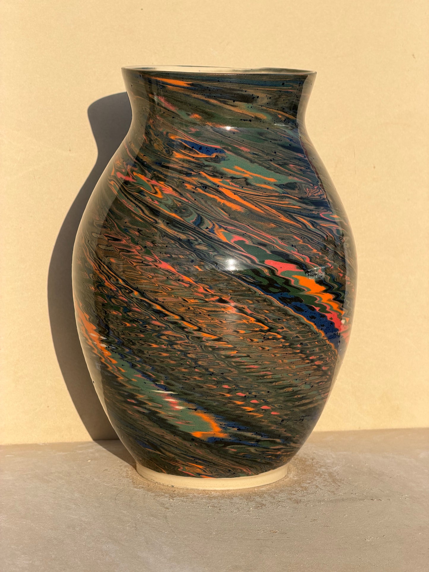 Marbled Vase