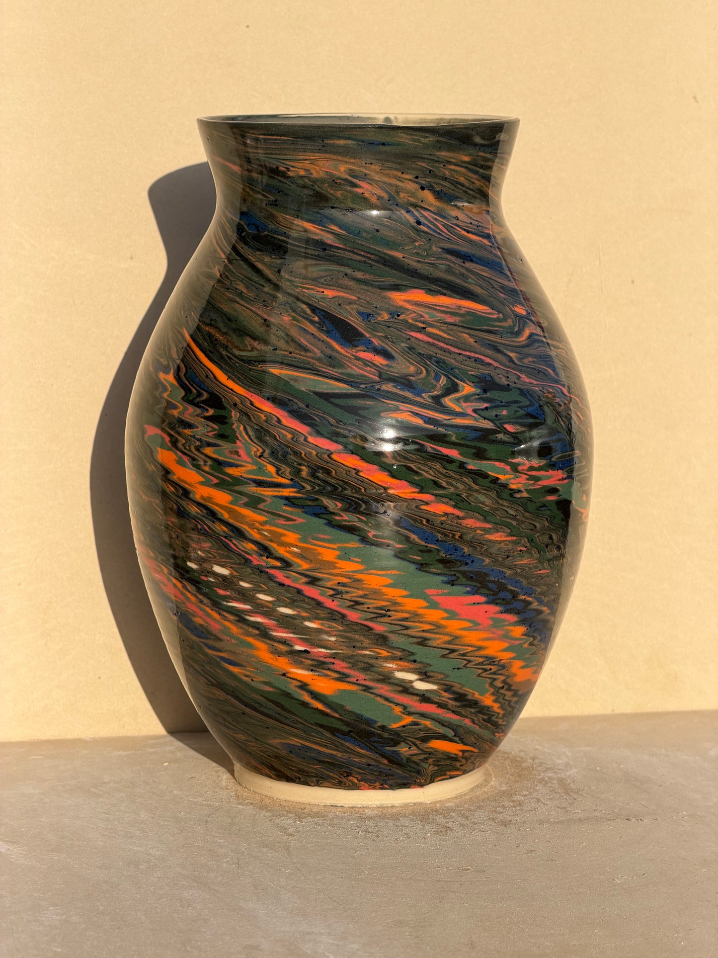 Marbled Vase