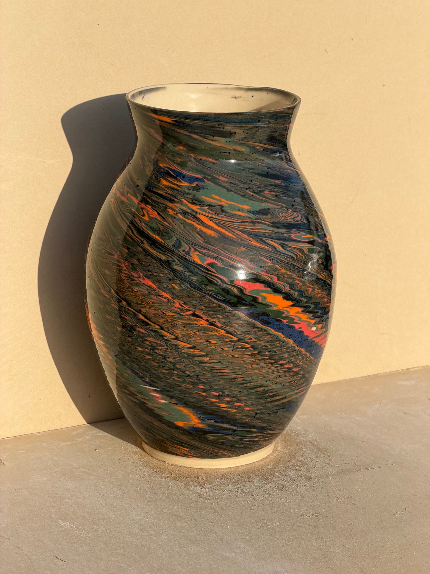 Marbled Vase