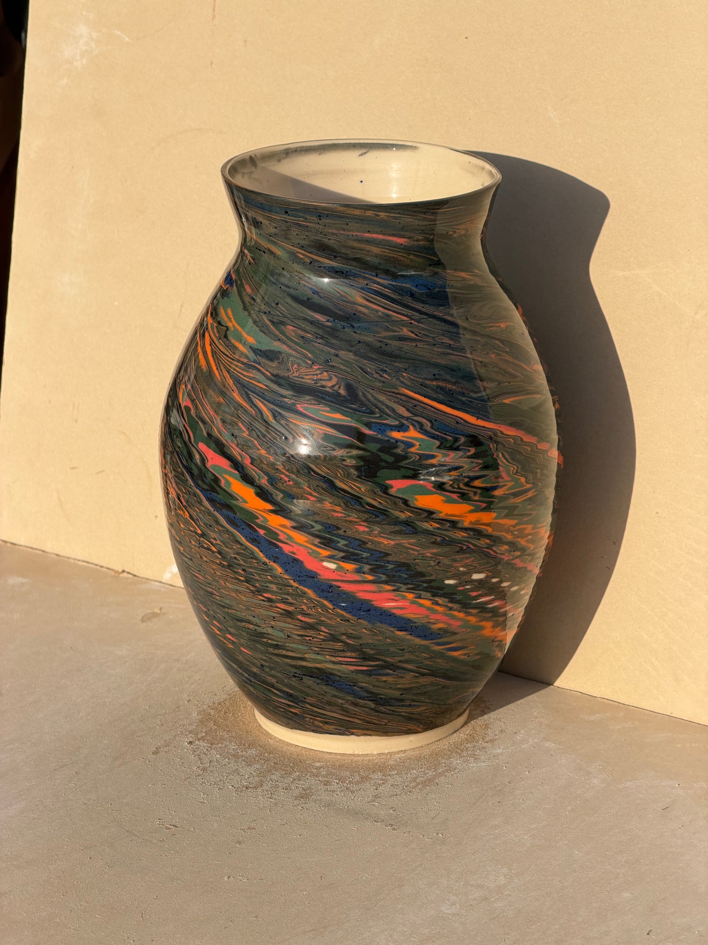 Marbled Vase