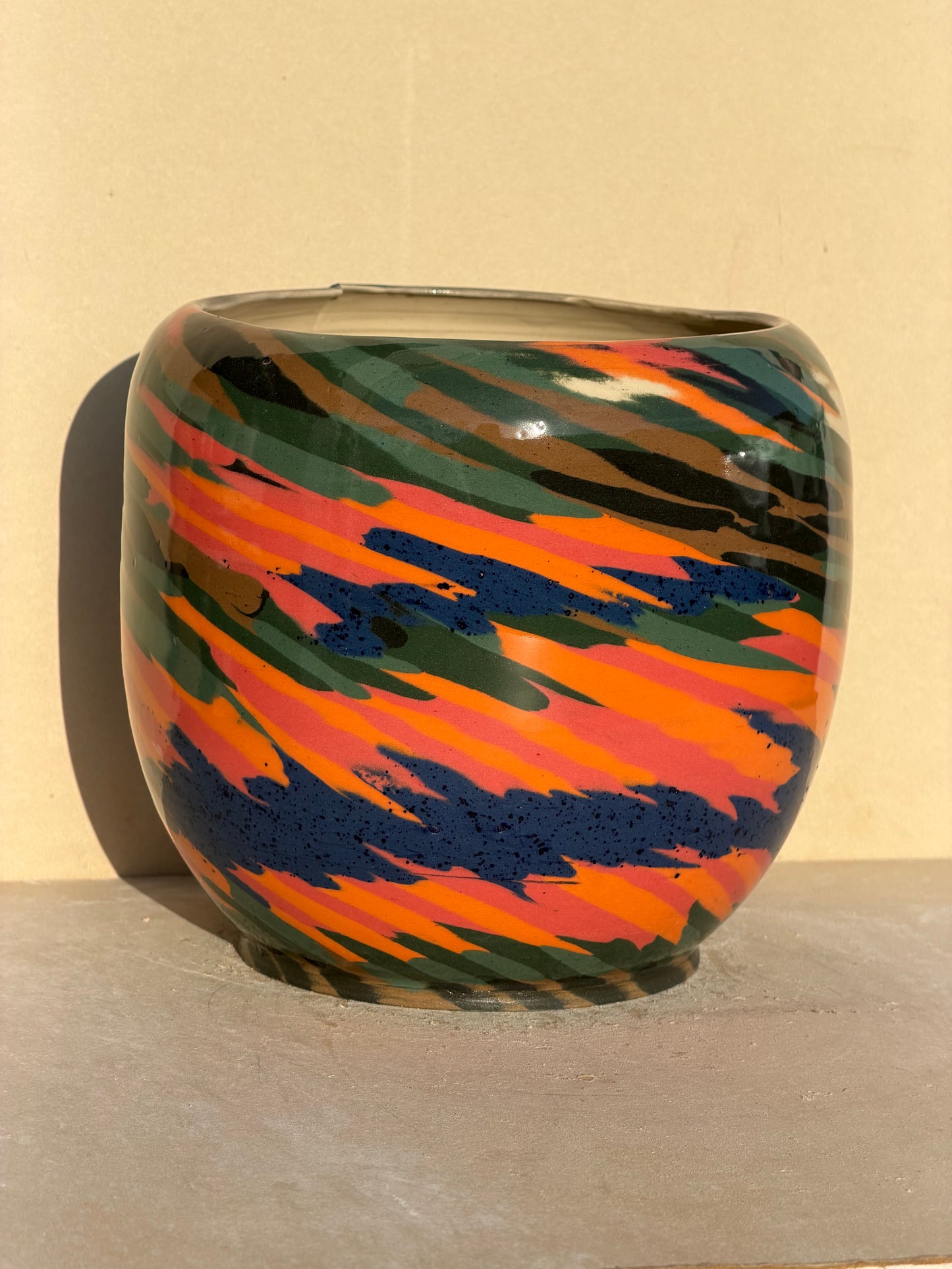 Nerikomi Vase (Reduced)
