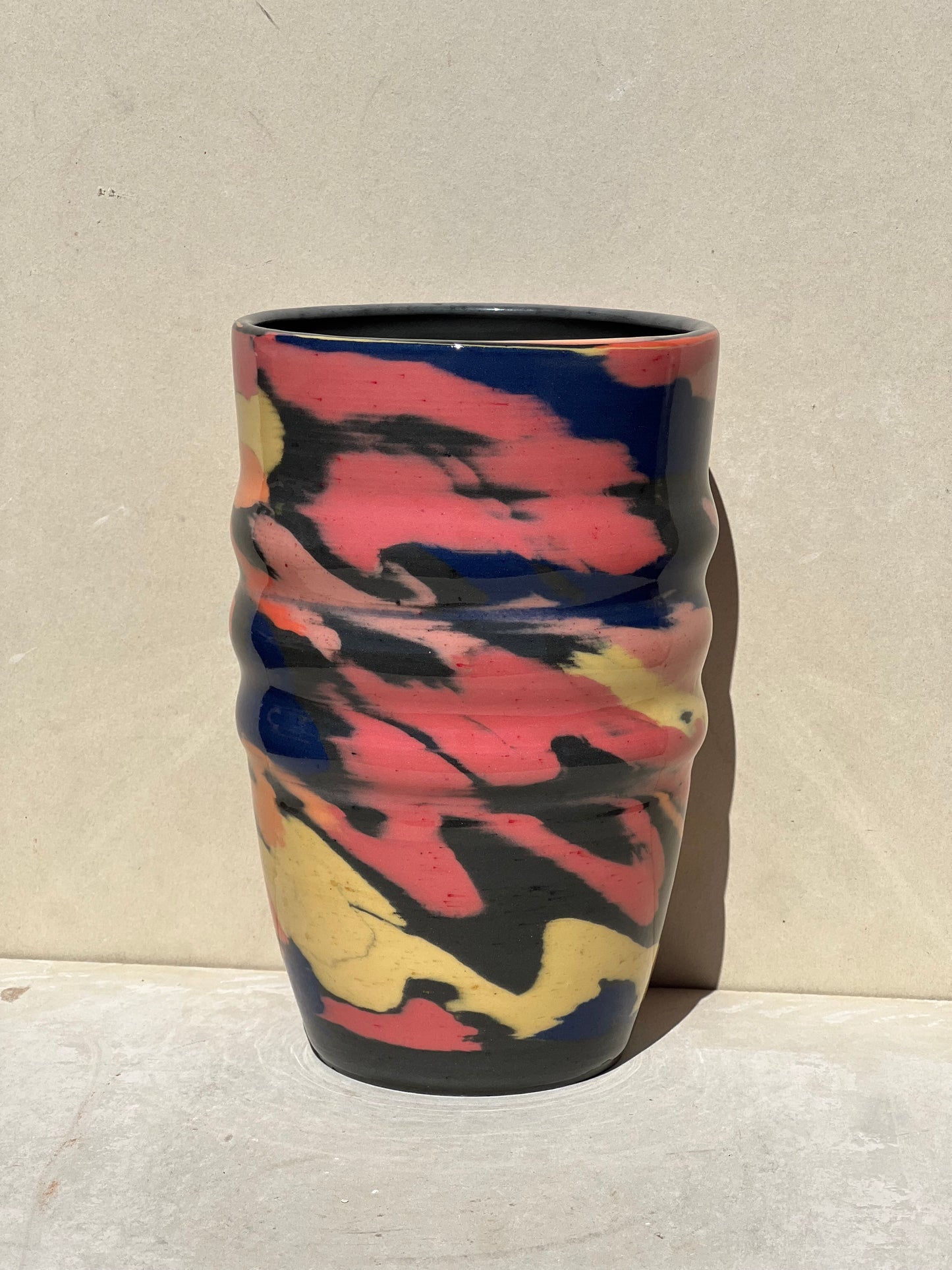 Black Colored Vase