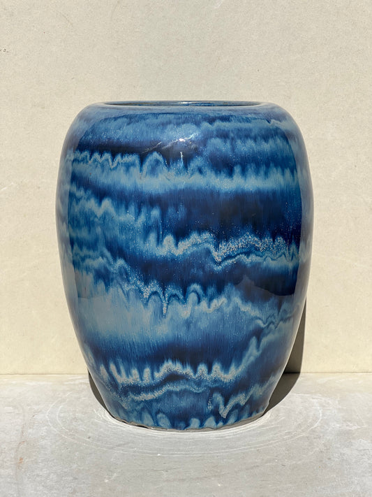 Blue Melt Vase (Reduced price)