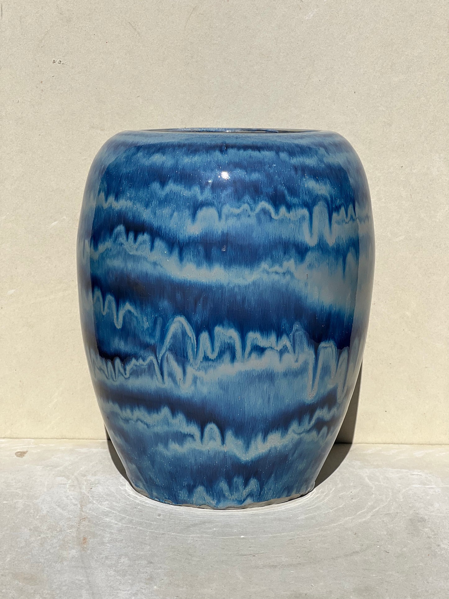 Blue Melt Vase (Reduced price)