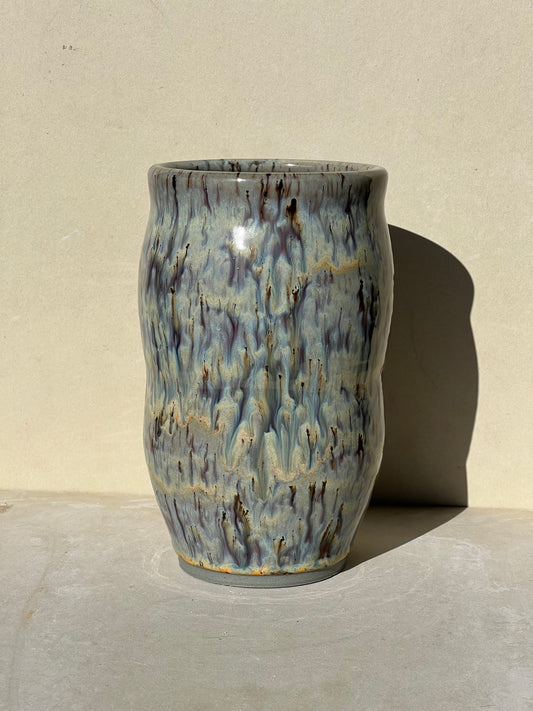 Yellow Melt Vase
