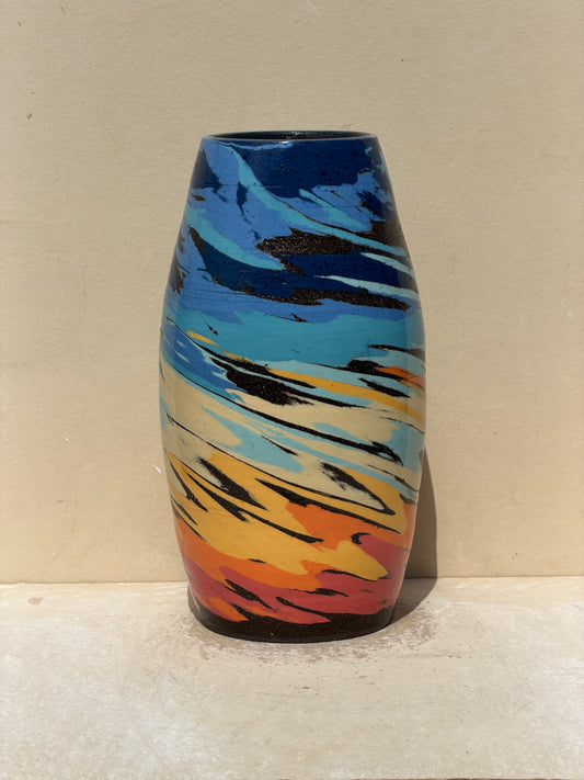 Carved Sunset Vase