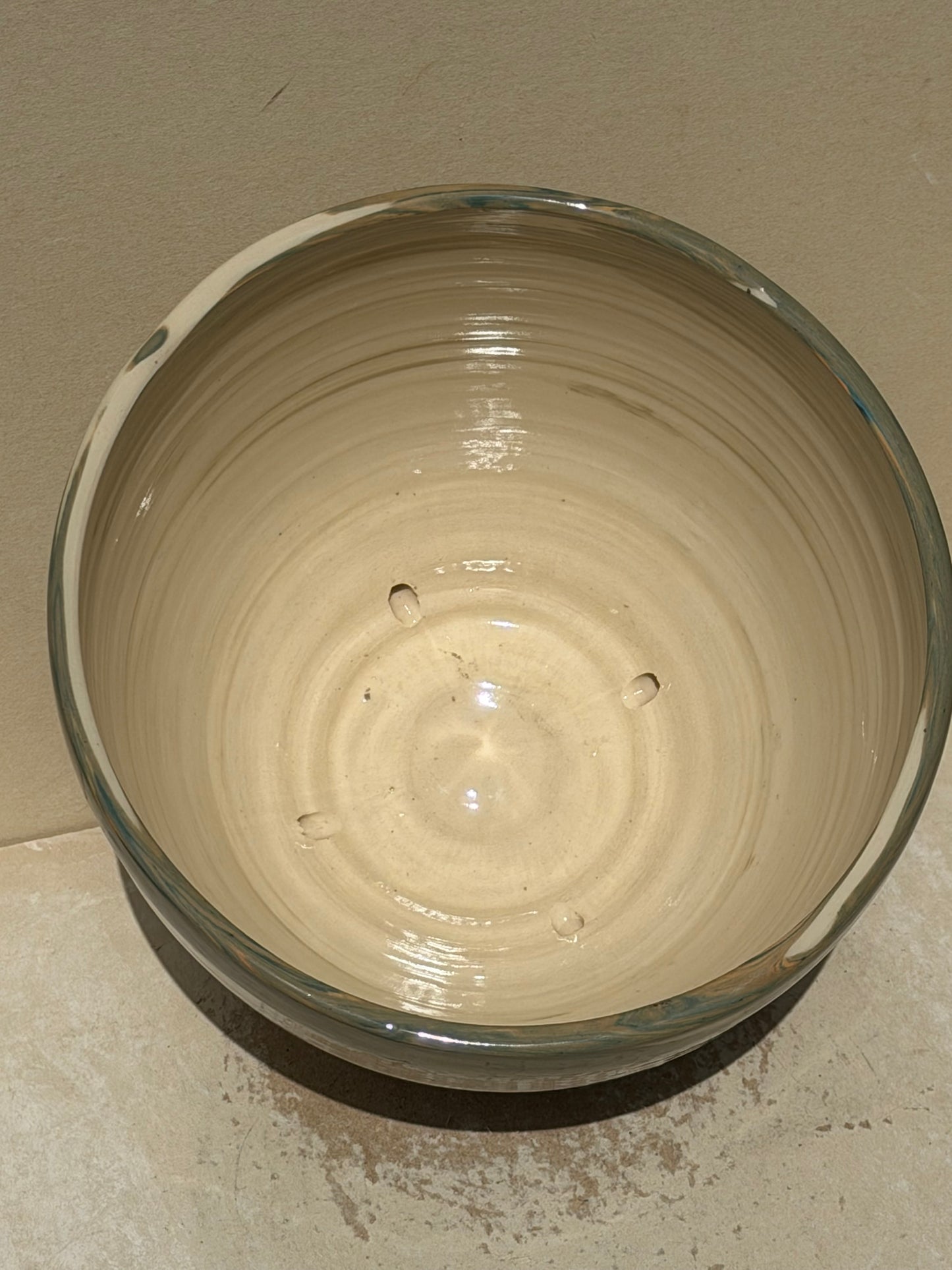 Green Marbled Planter