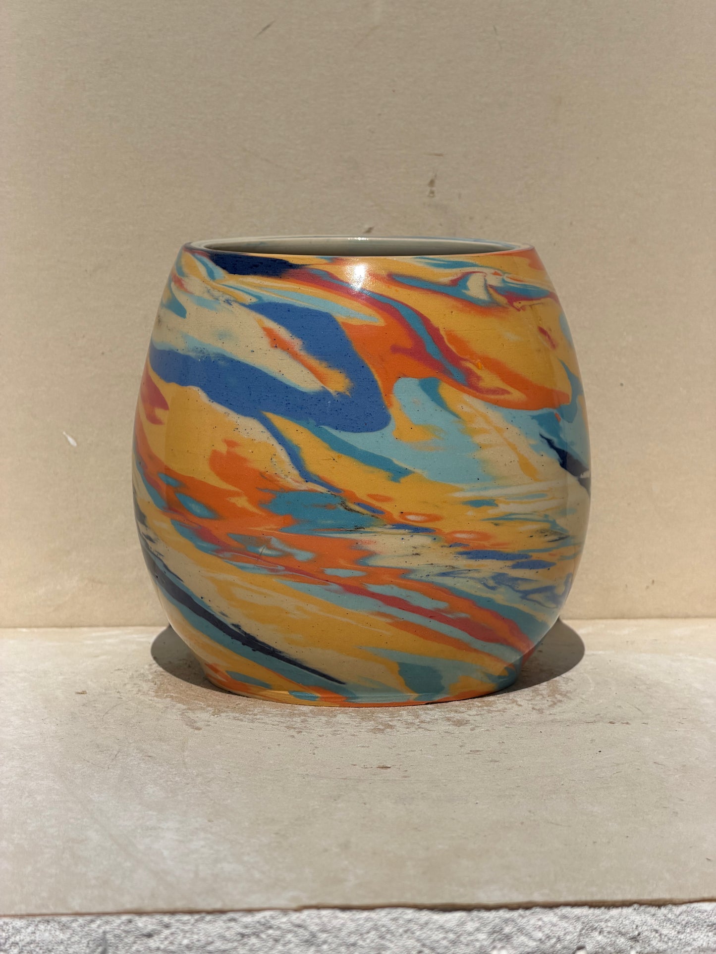 Nerikomi Vase