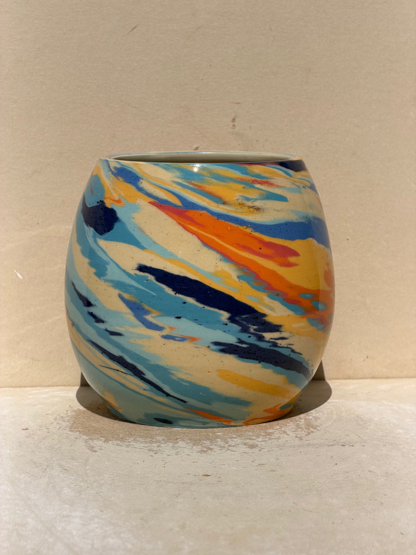 Nerikomi Vase