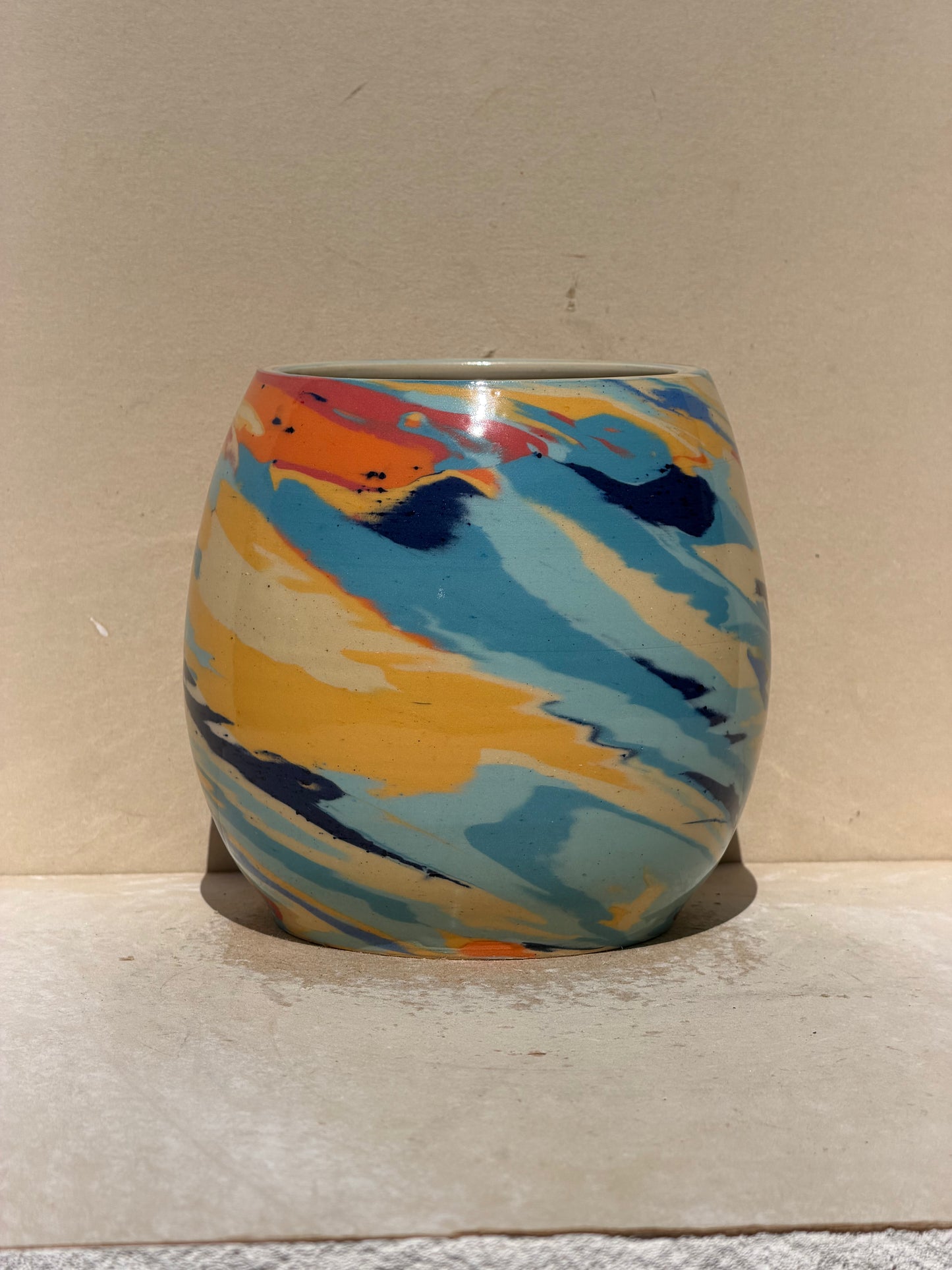 Nerikomi Vase