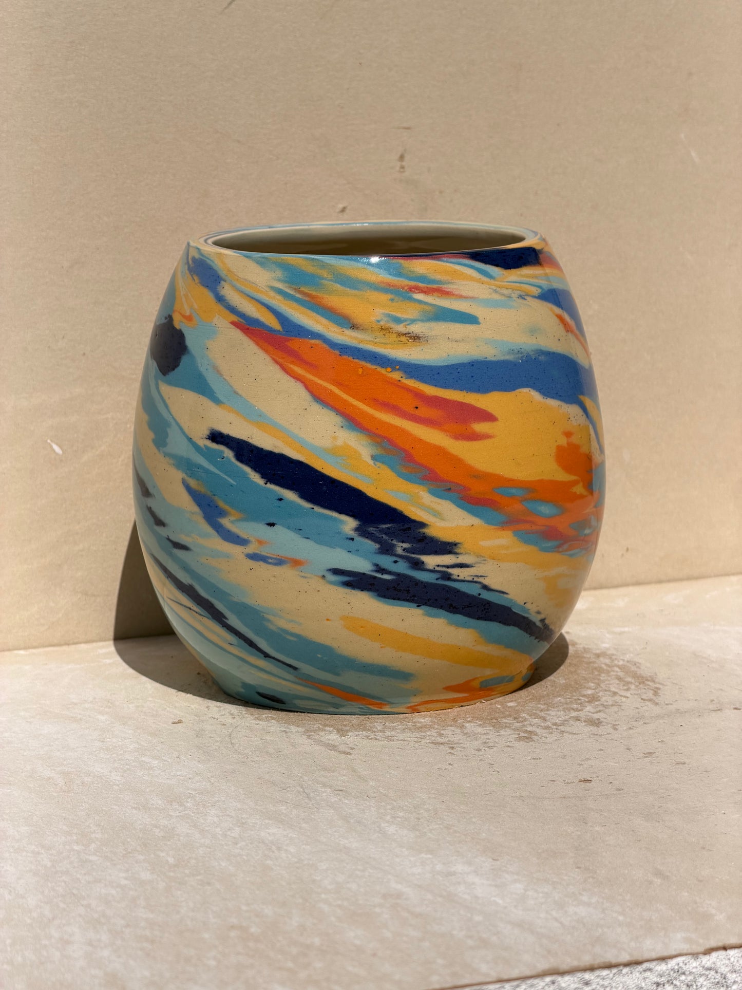 Nerikomi Vase