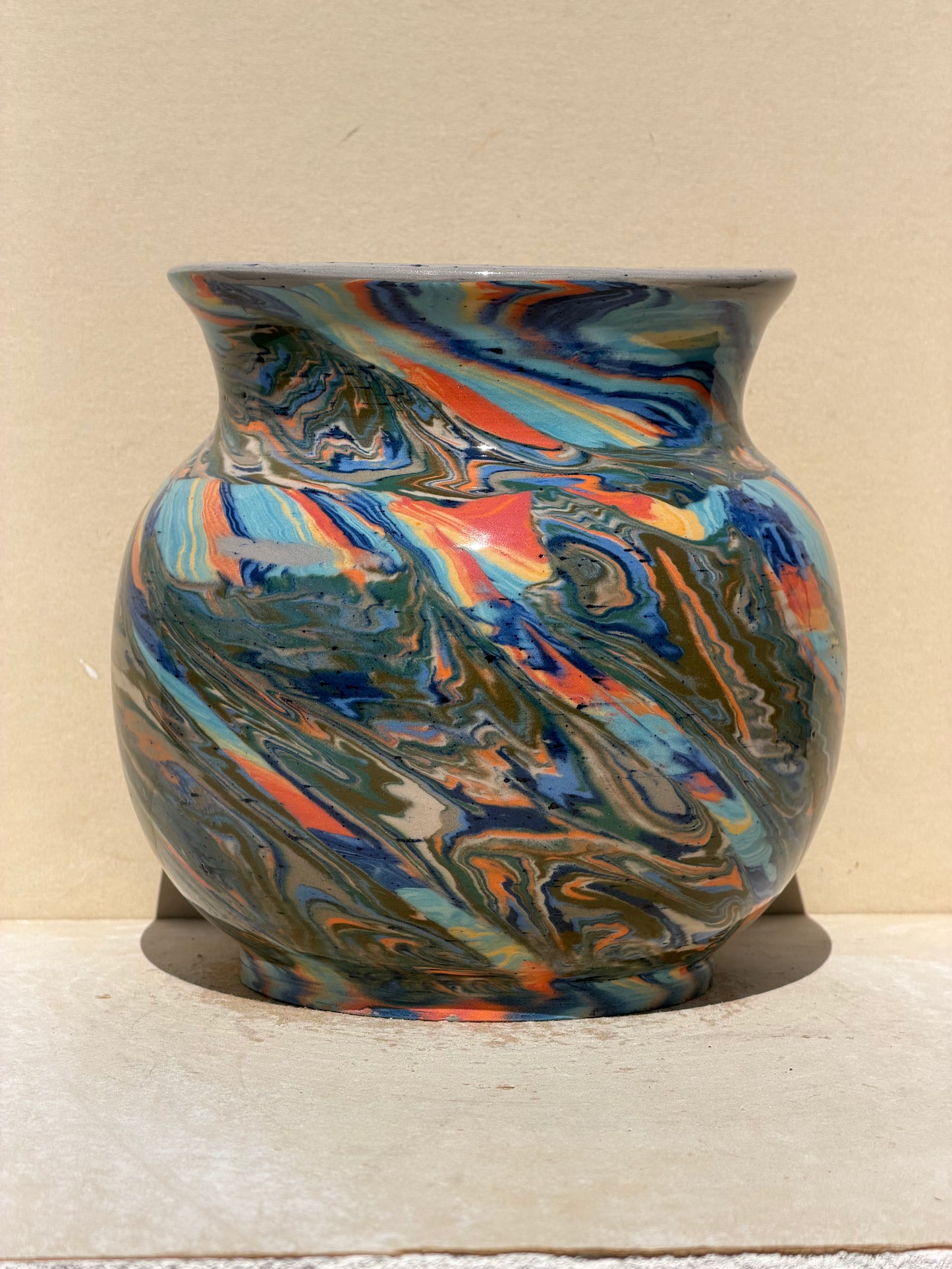 Nerikomi Vase