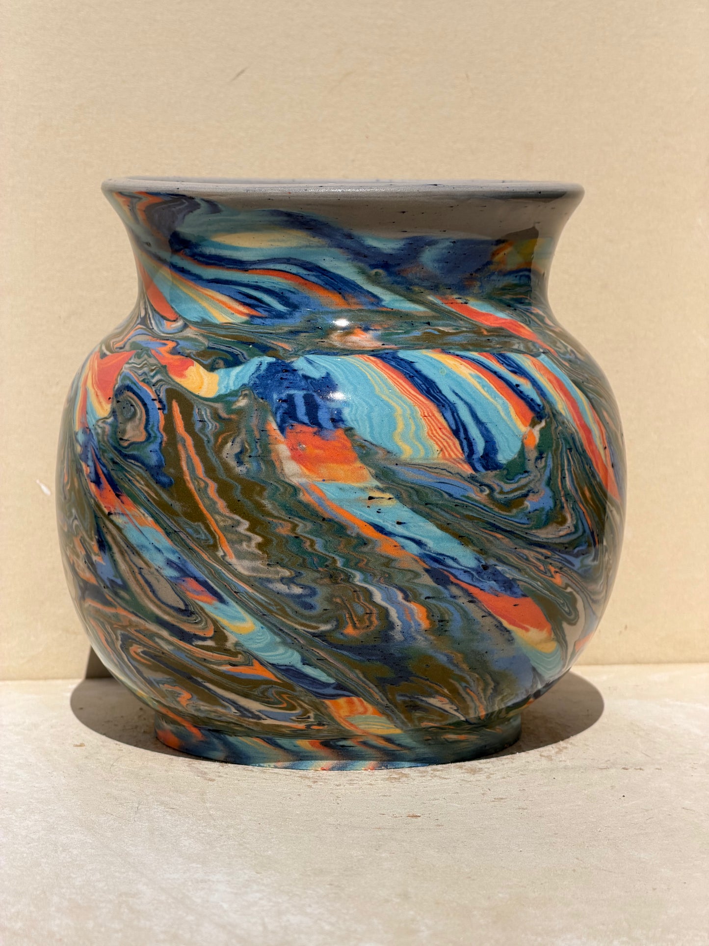 Nerikomi Vase