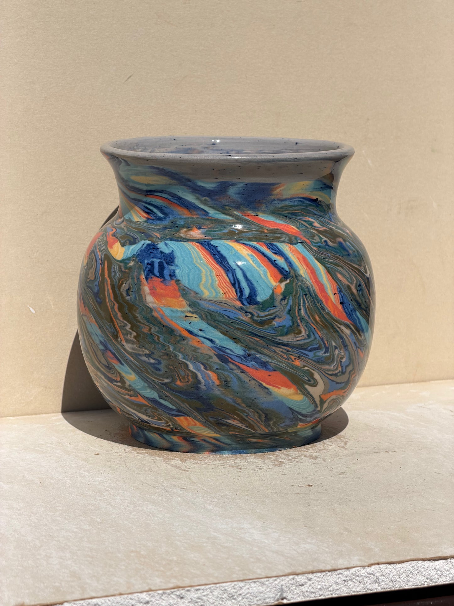 Nerikomi Vase