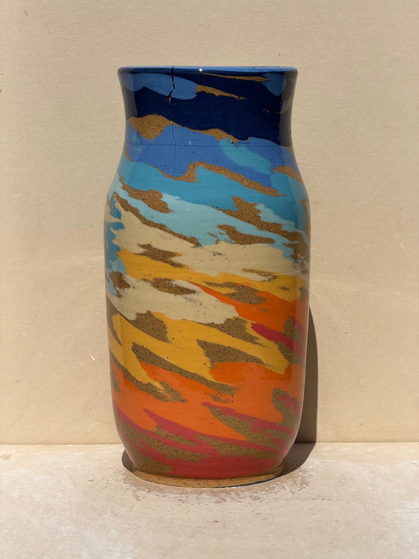 Carved Sunset Vase (Reduced)
